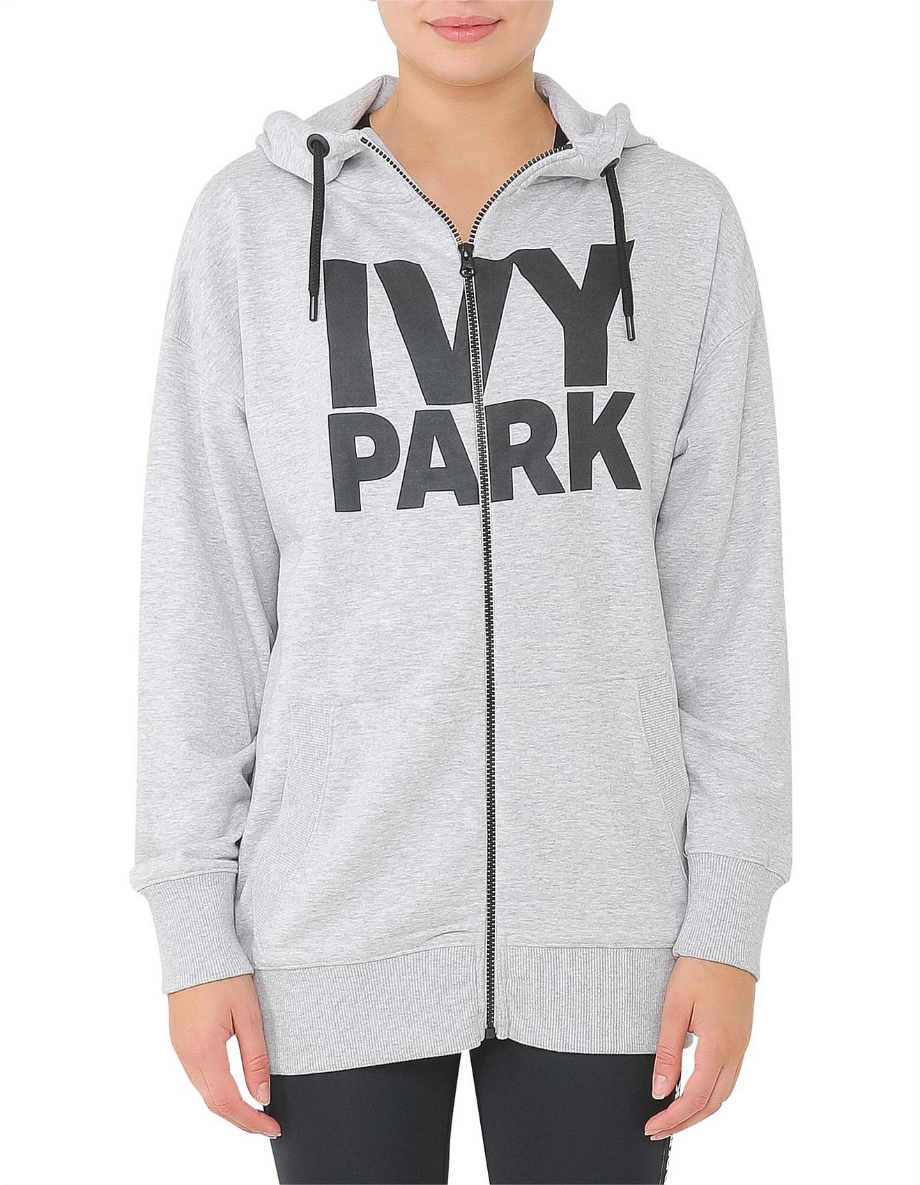 Ivy Park | Buy Ivy Park Clothing Online | David Jones - Logo Zip Thru