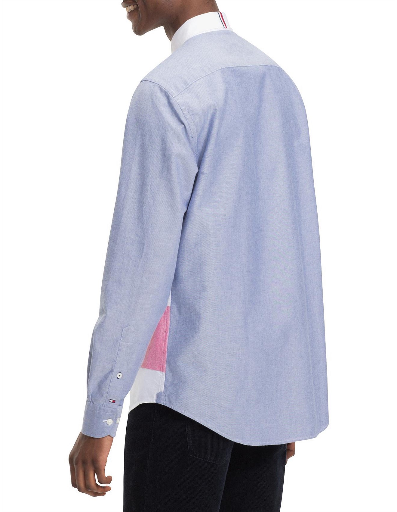 Sale Men's Shirts Men Designer Clothes Sale David Jones CUT AND SEWN RUGBY SHIRT