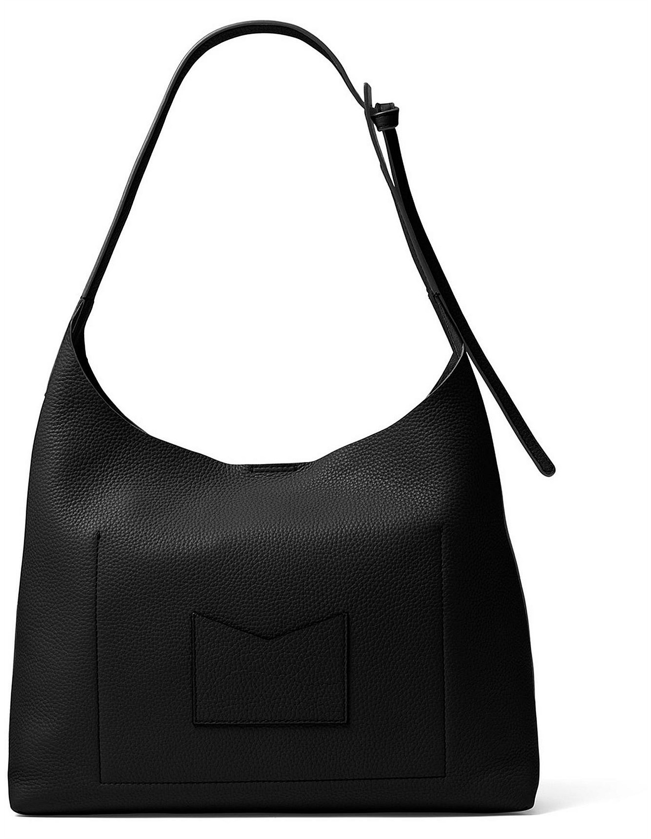 Michael Kors Junie Medium Leather Shoulder Bag David Jones