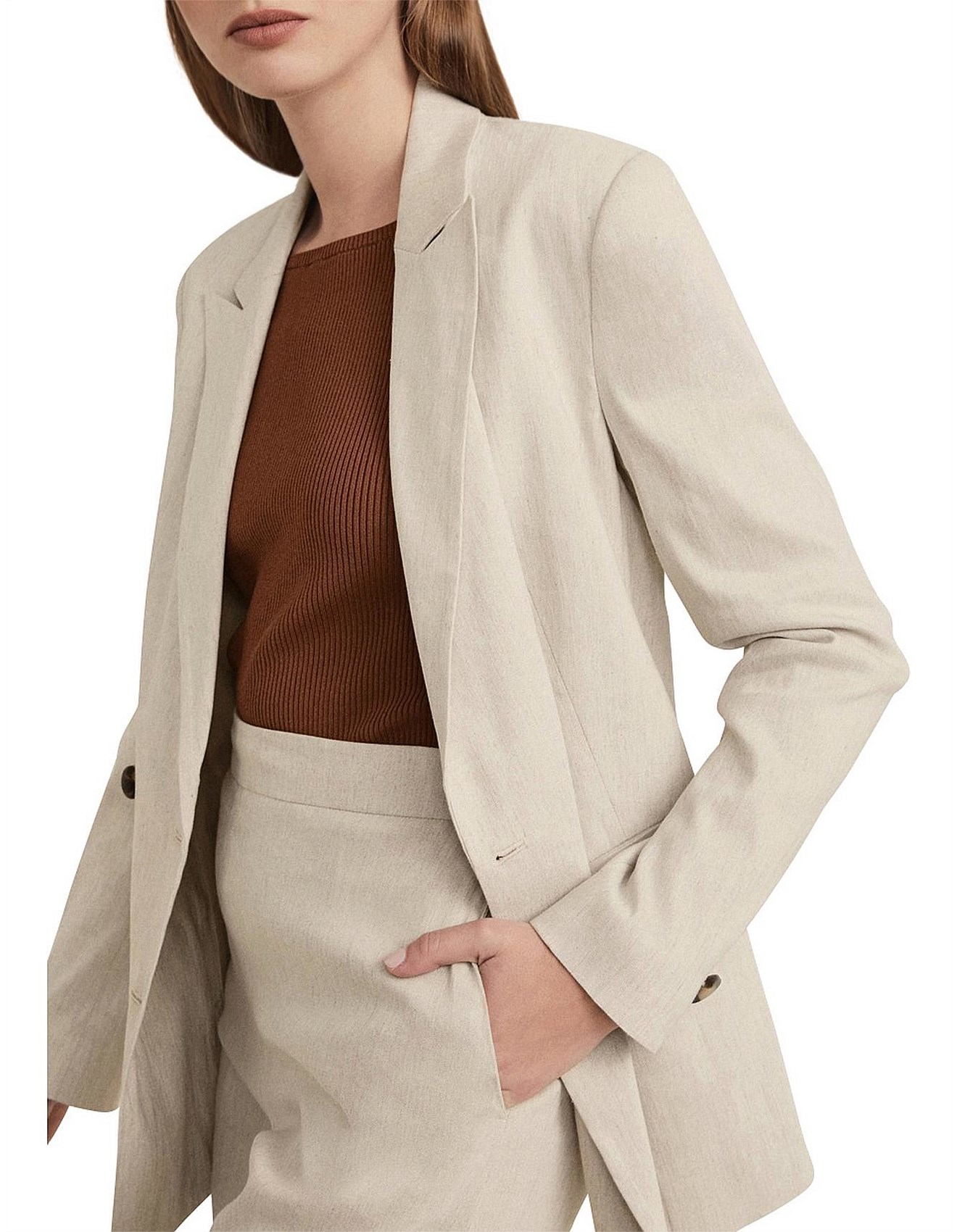 witchery linen jacket
