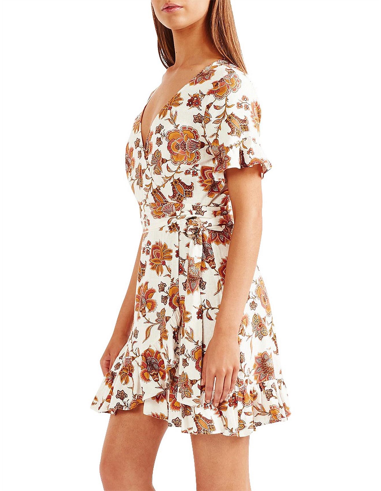 aliki wrap dress tigerlily