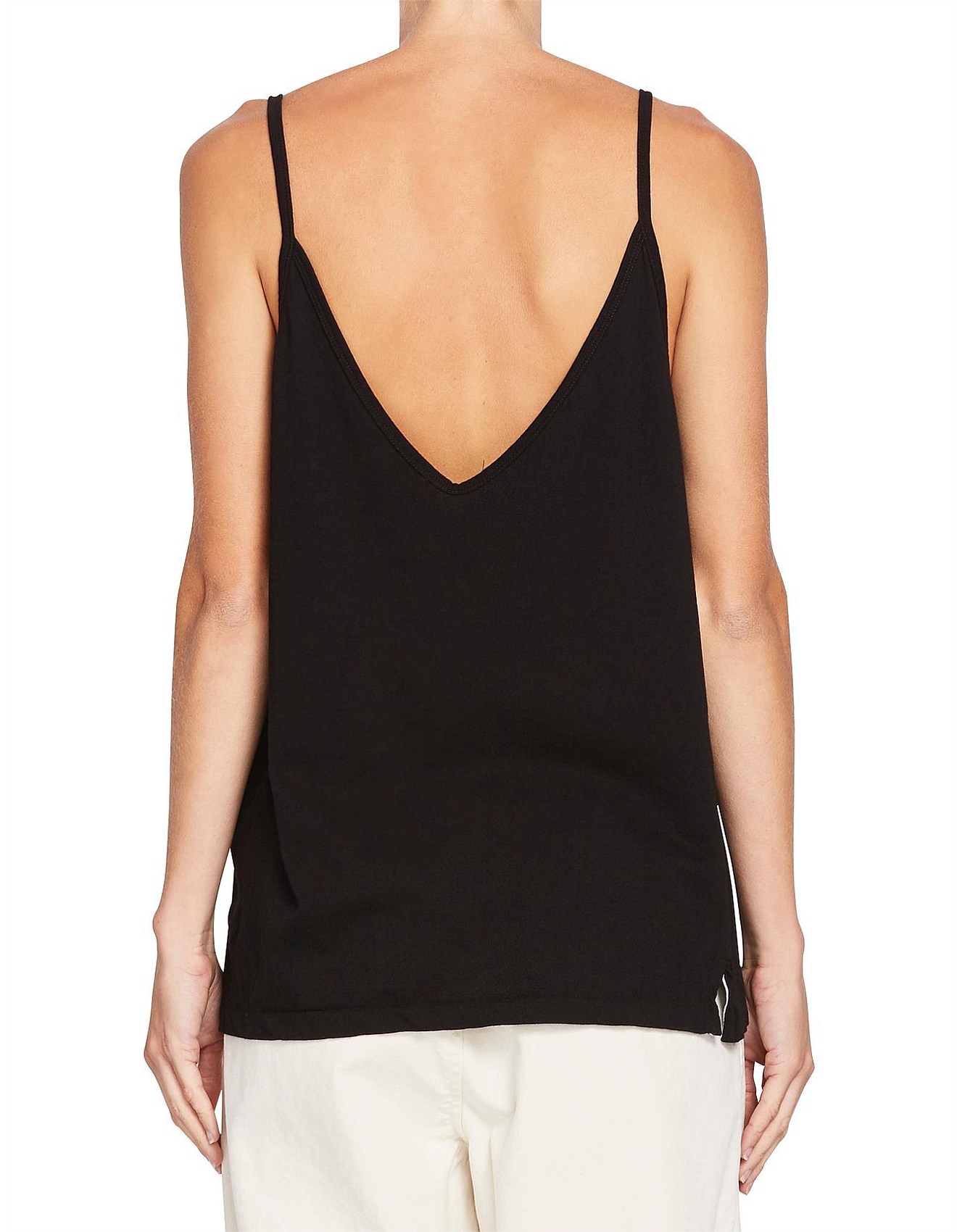 Tops, Tees & T-Shirts - V Neck Jersey Camisole