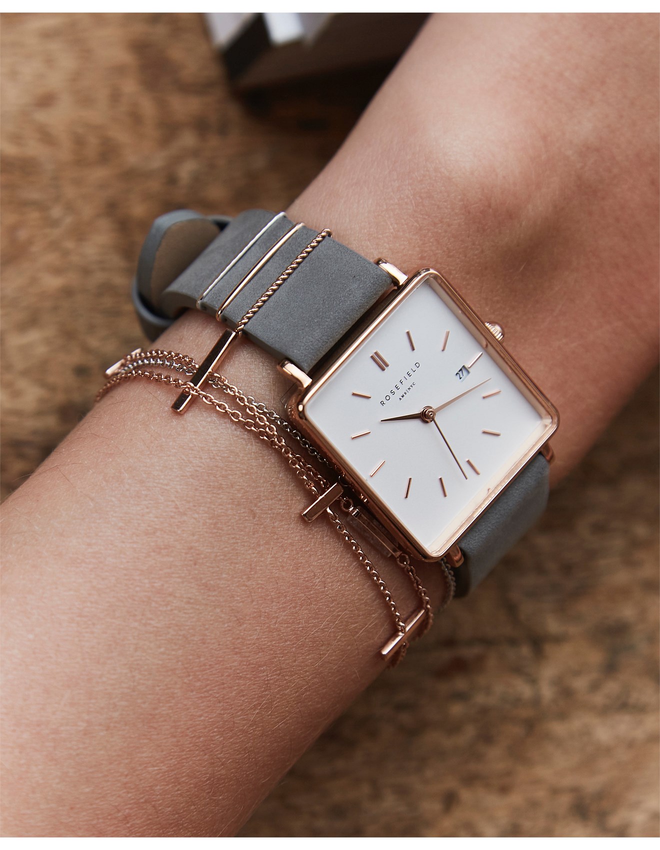 rosefield square watch