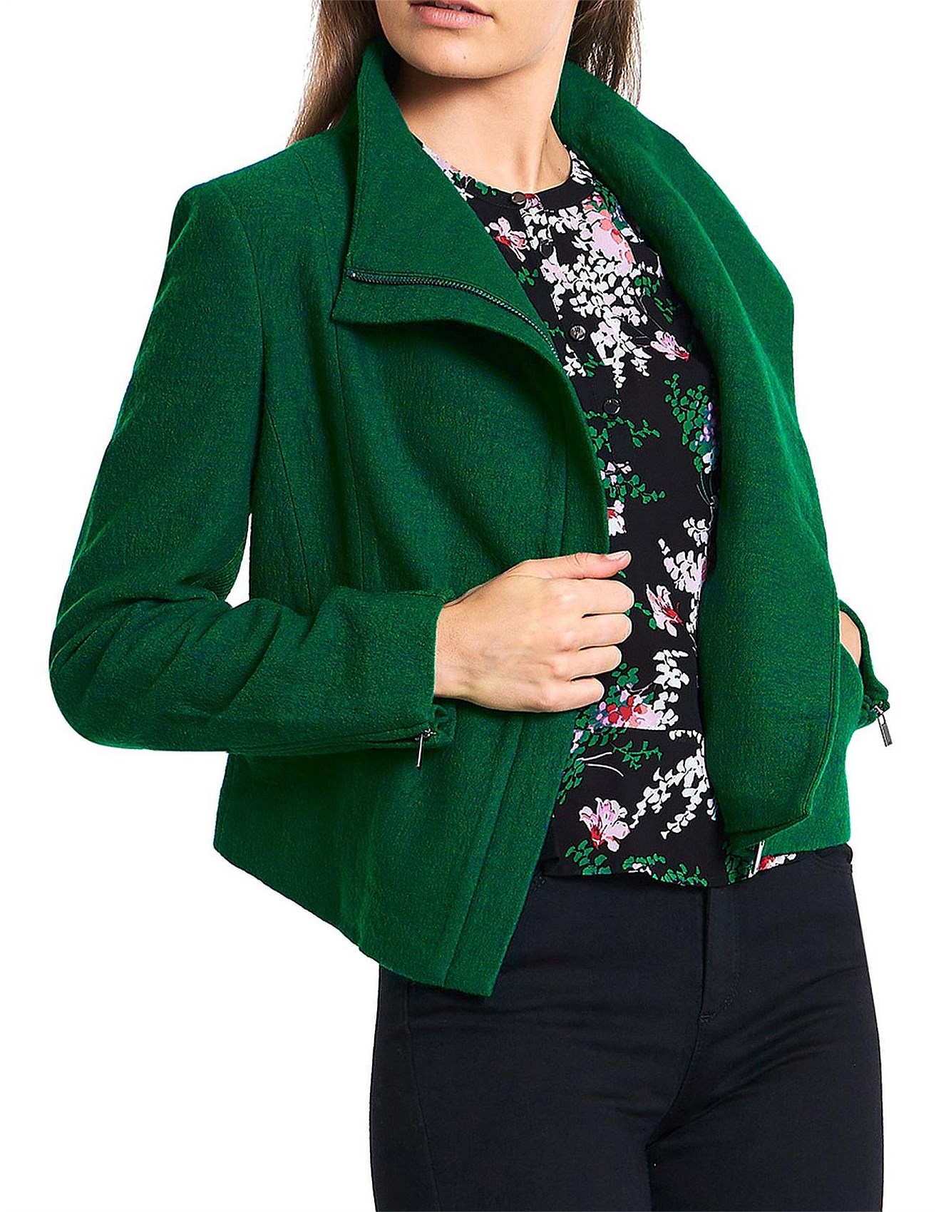 marcs felted wool jacket