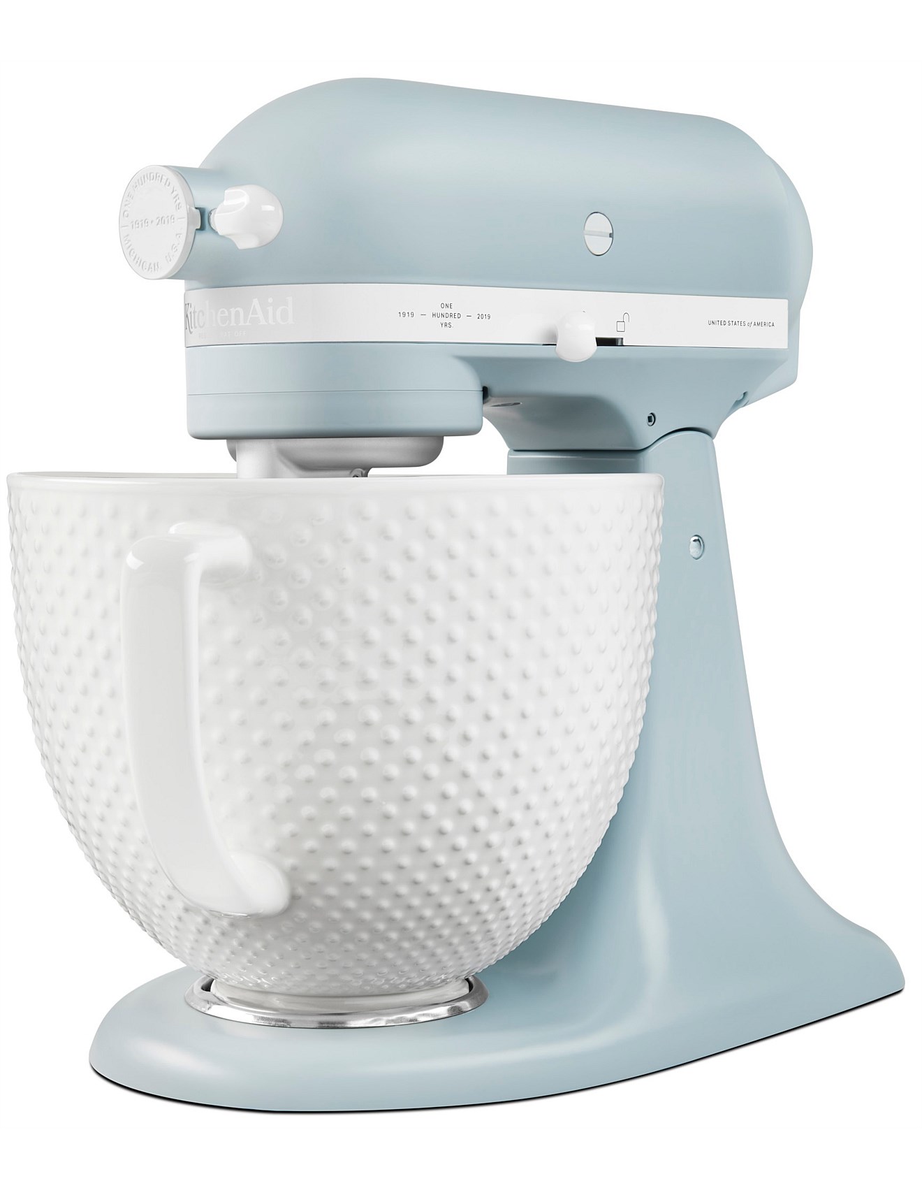 kitchenaid 100 year misty blue