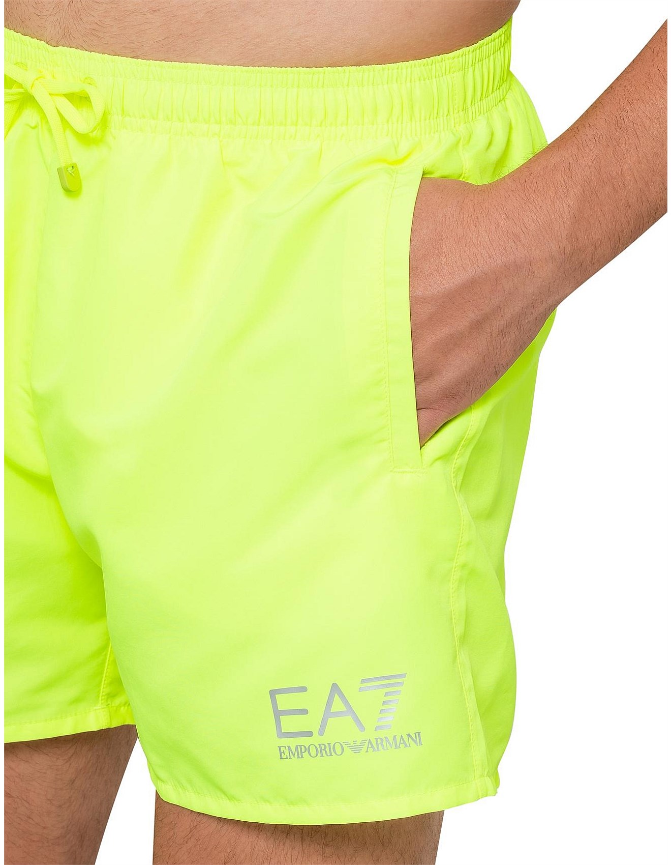 Neon Ea7 Swim Briefs EA7 Emporio Armani Teen Boys Black Swim