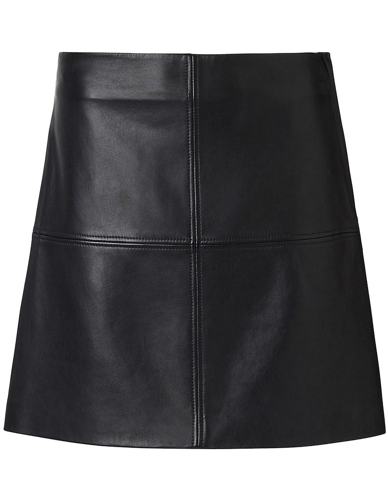 leather mini skirt iconic
