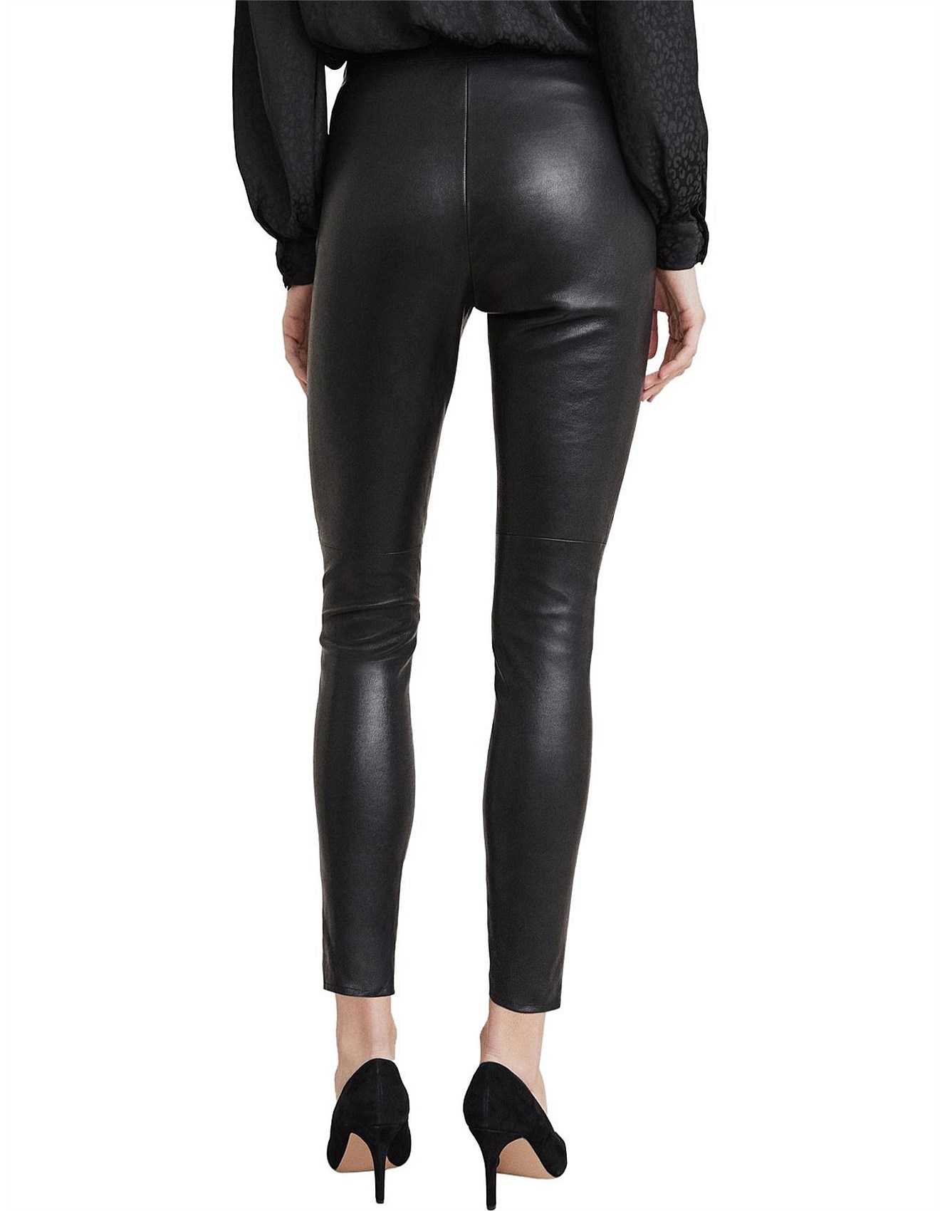 david jones leather pants