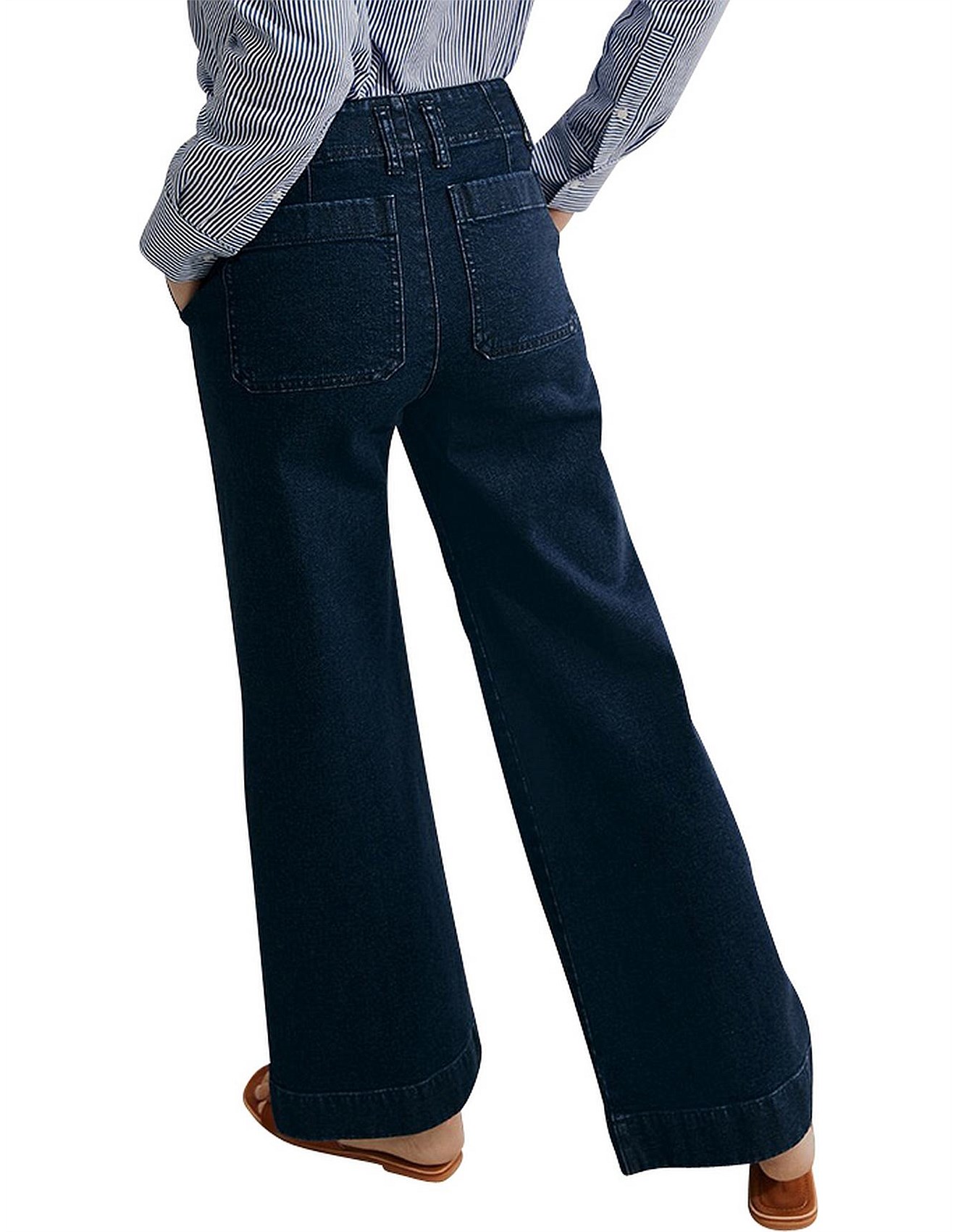 country road high wide jean