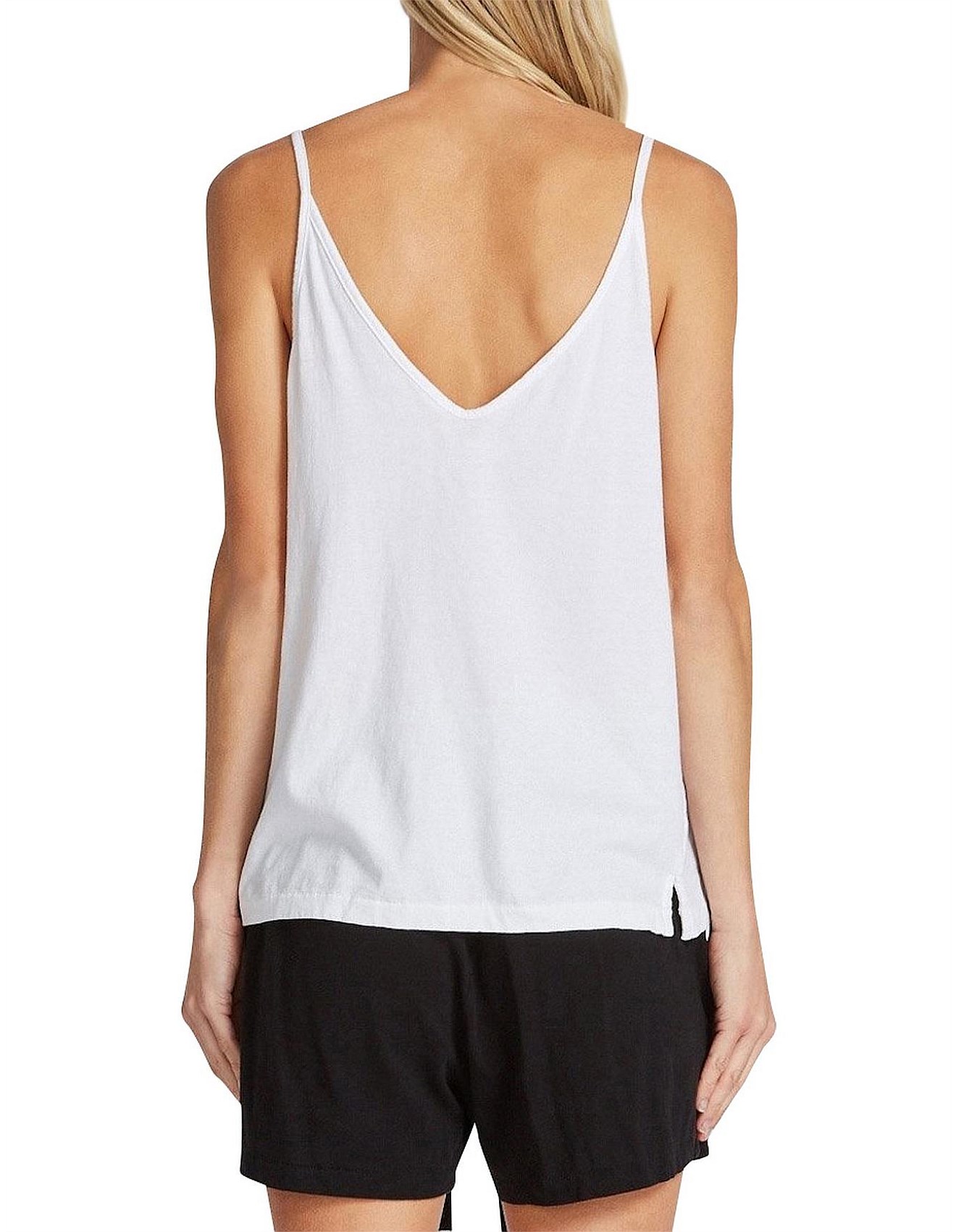 Denim - V Neck Jersey Camisole