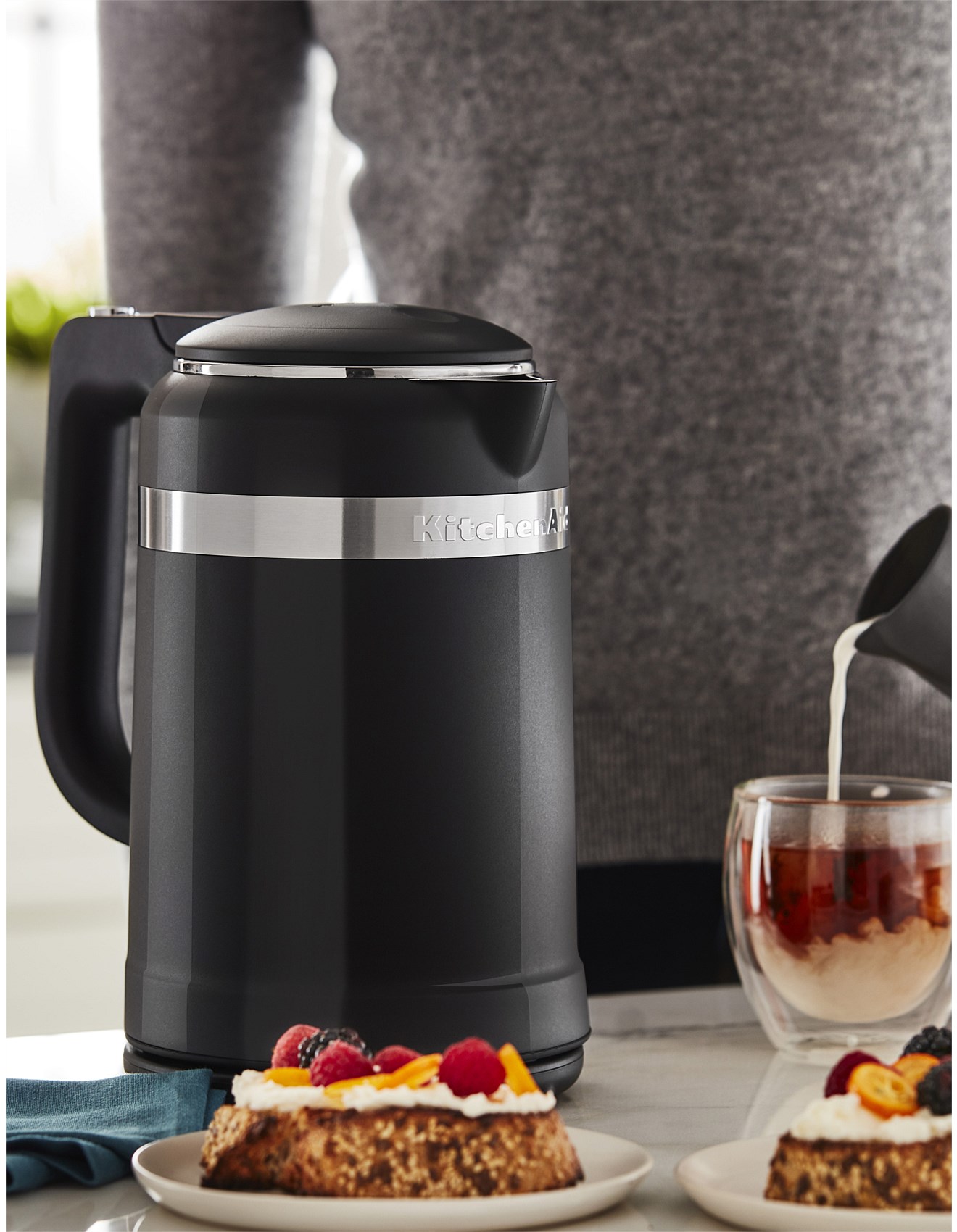 Kitchenaid Kek1565aac Design Kettle -Almond Cream David Jones