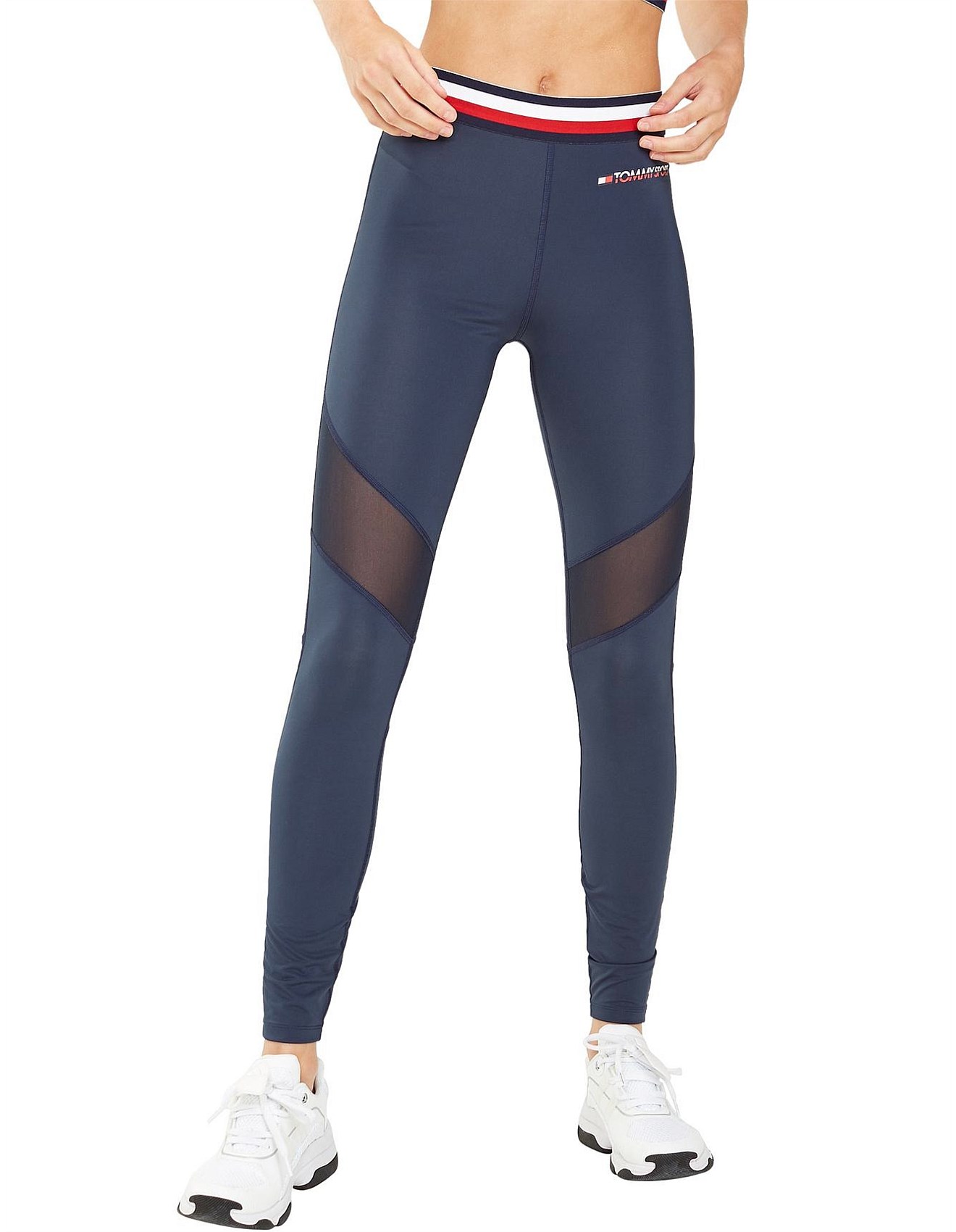 Tommy Hilfiger Legging With Mesh Full Length David Jones