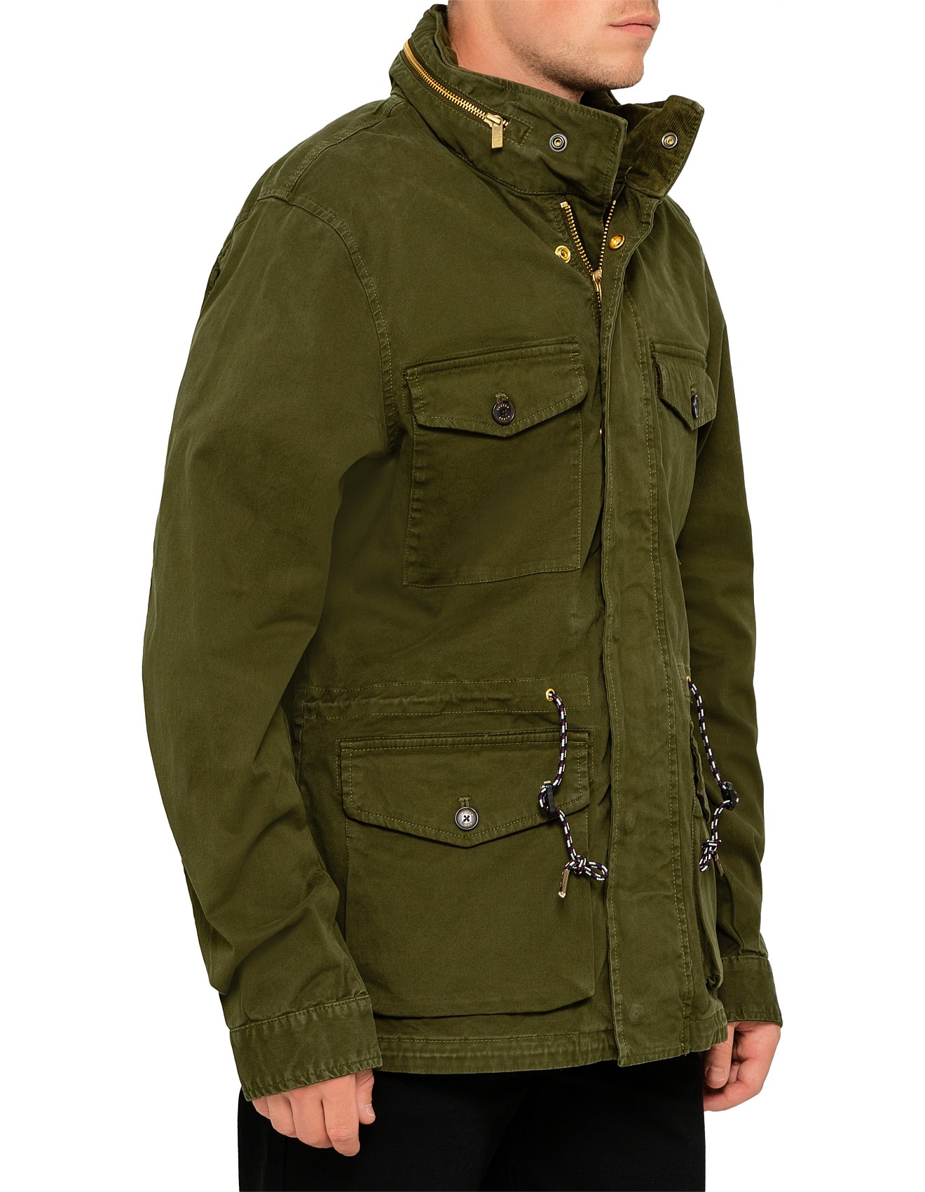 Scotch & Soda Classic Garmentdyed Field Jacket David Jones