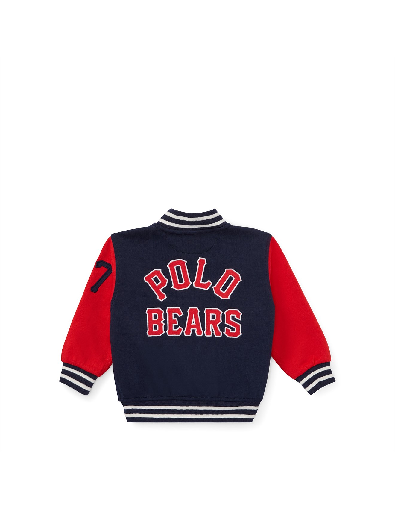 polo bear baseball jacket
