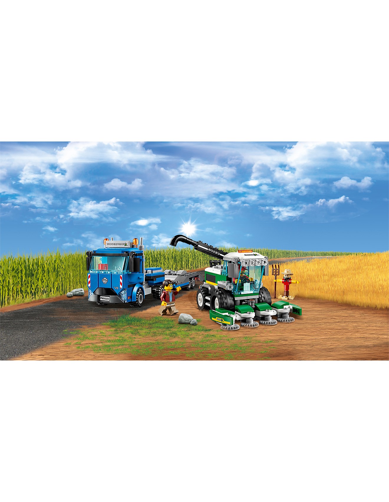 Lego Lego City Harvester Transport 60223 David Jones