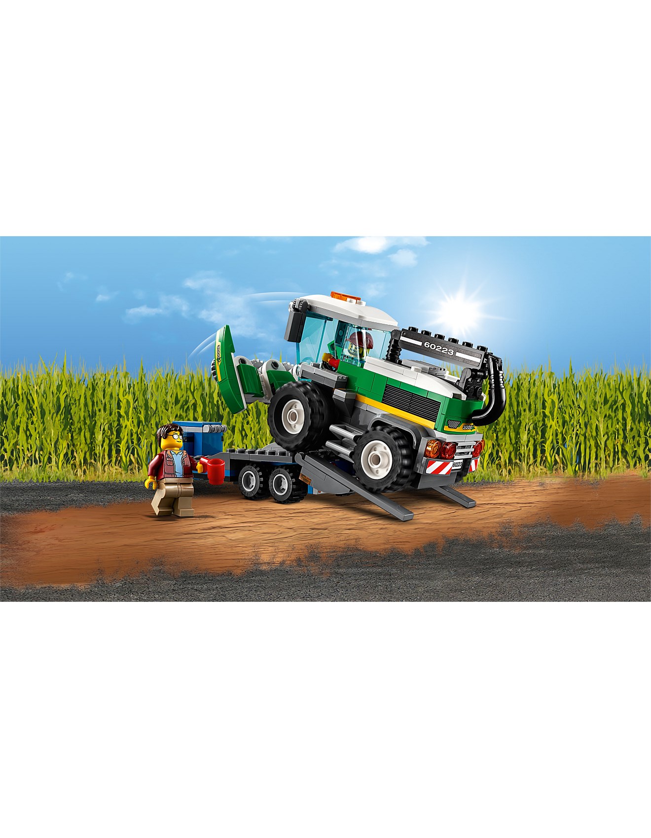 Lego Lego City Harvester Transport 60223 David Jones