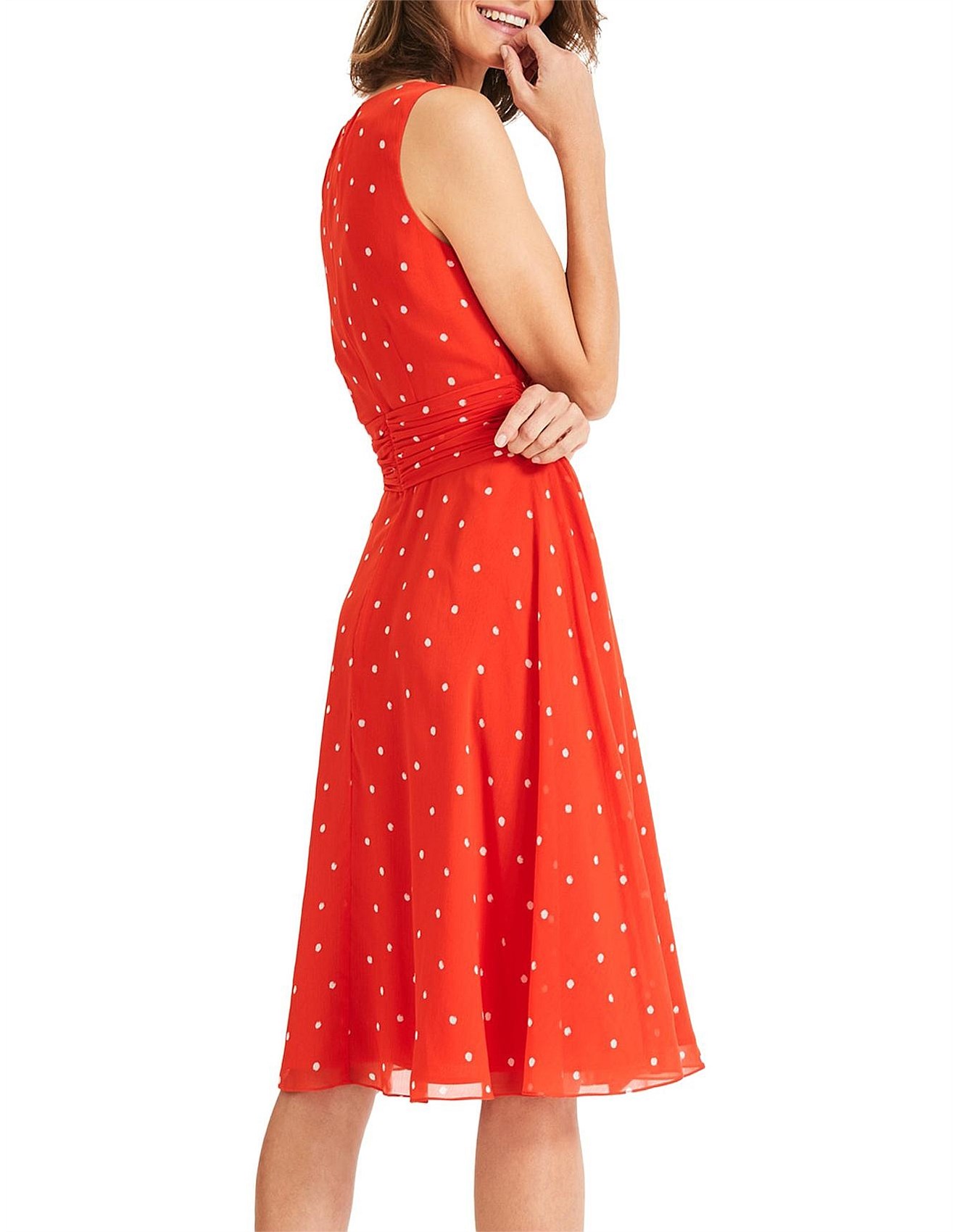 phase eight fernanda spot dress