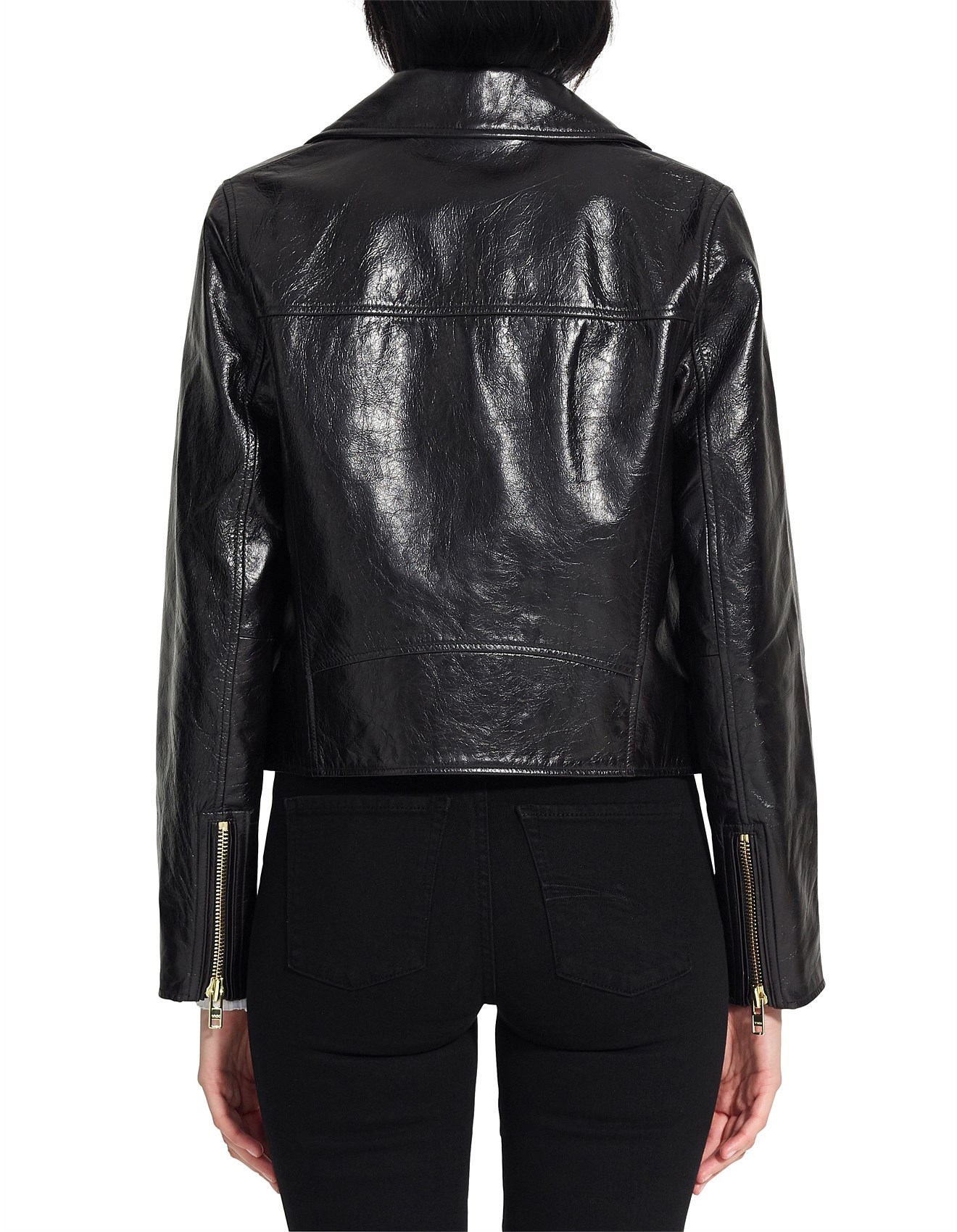 nobody denim leather jacket