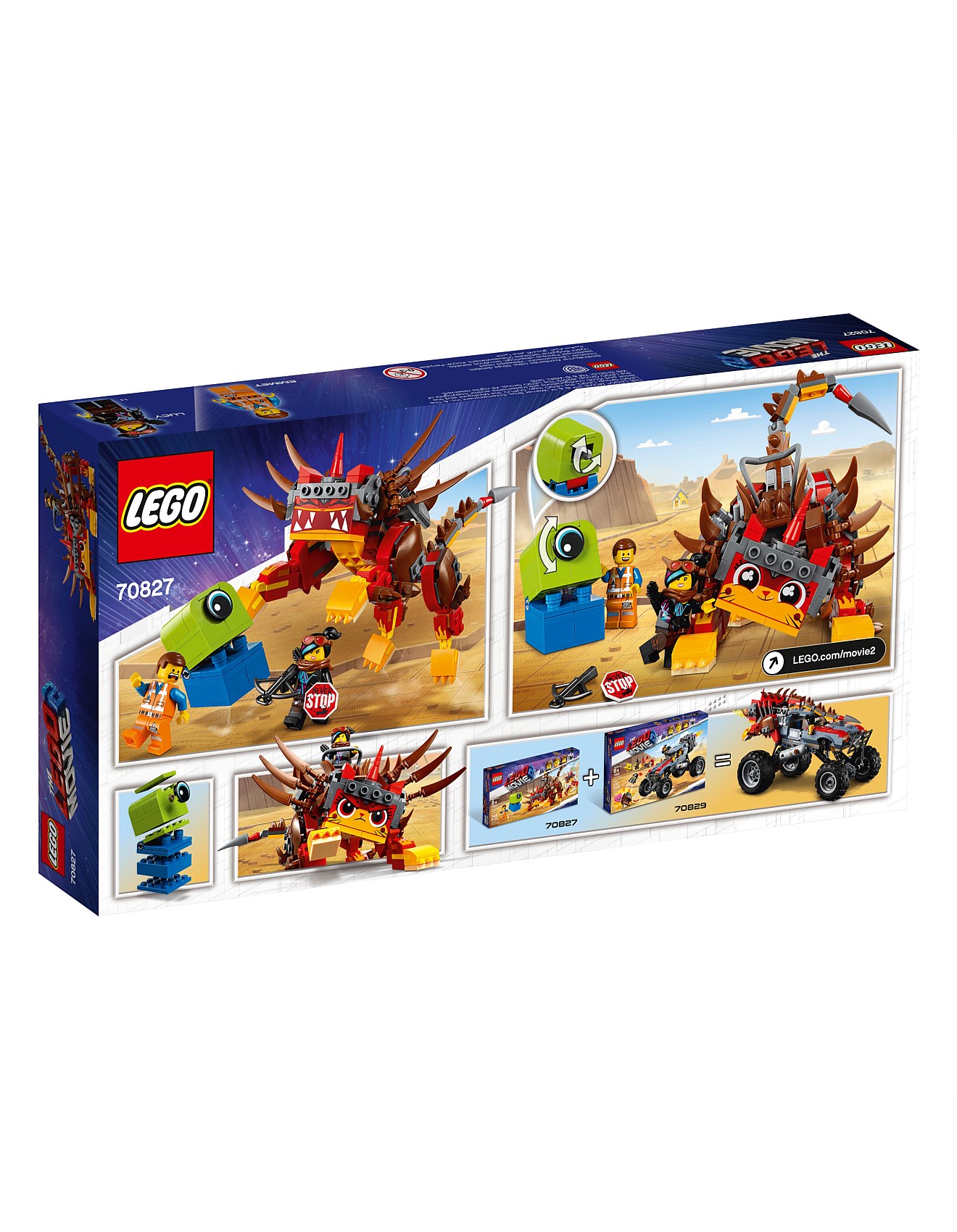 Lego Lego Movie Ultrakatty Warrior Lucy! 70827 David Jones - Main Image