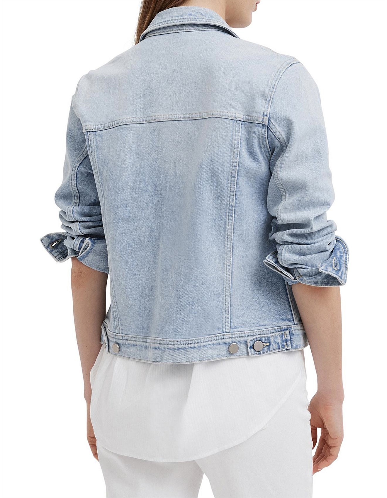 witchery moss denim jacket