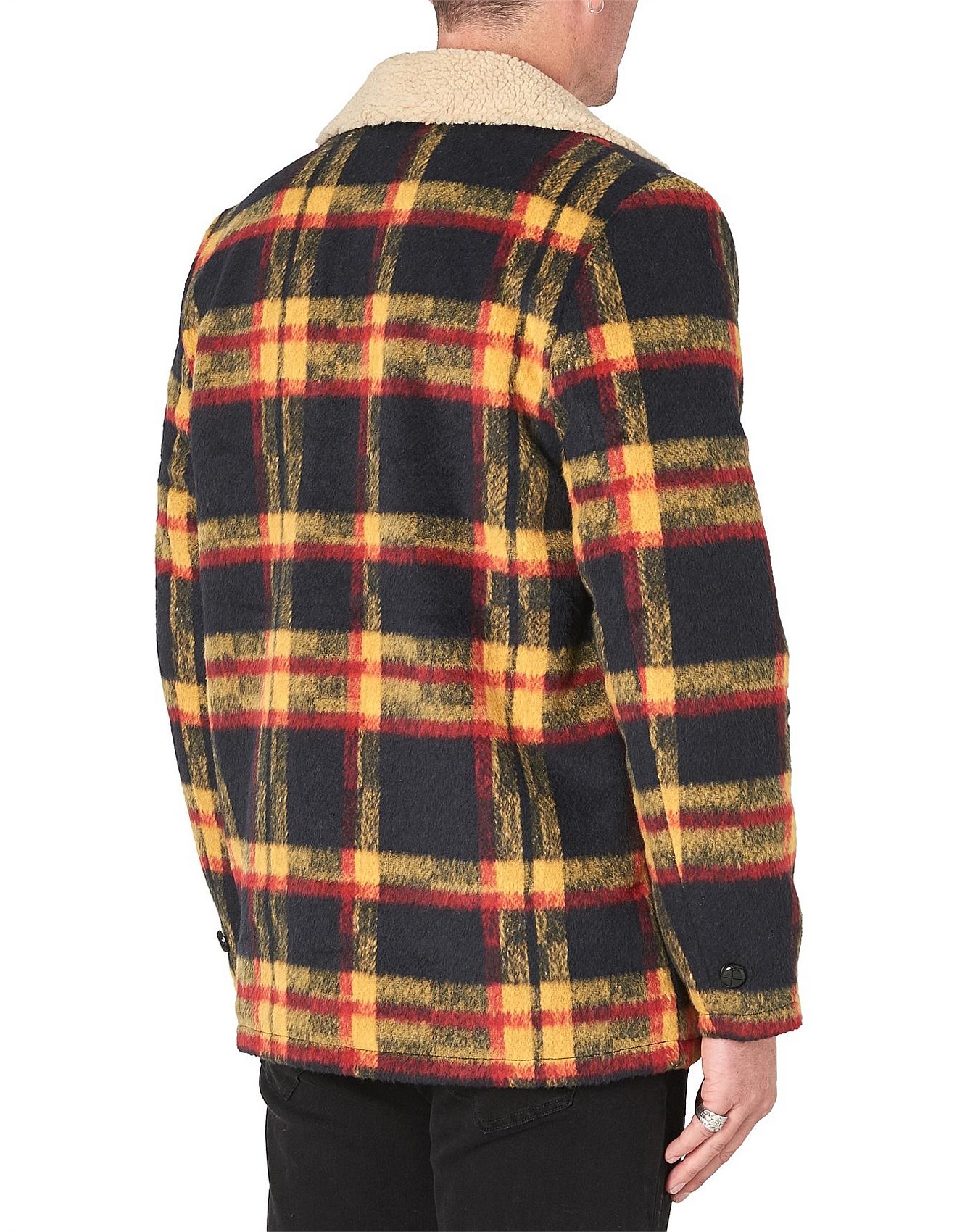 Rollas Old Mate Sherpa Coat David Jones