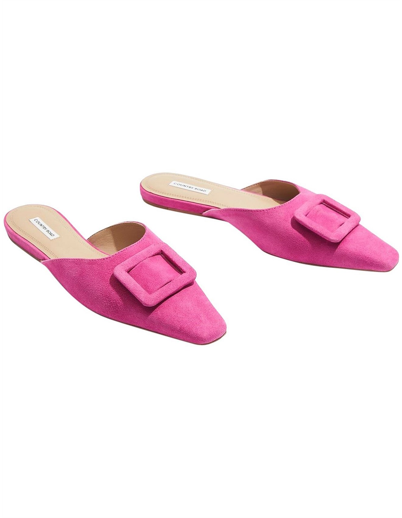 Country Road Erin Buckle Mule David Jones