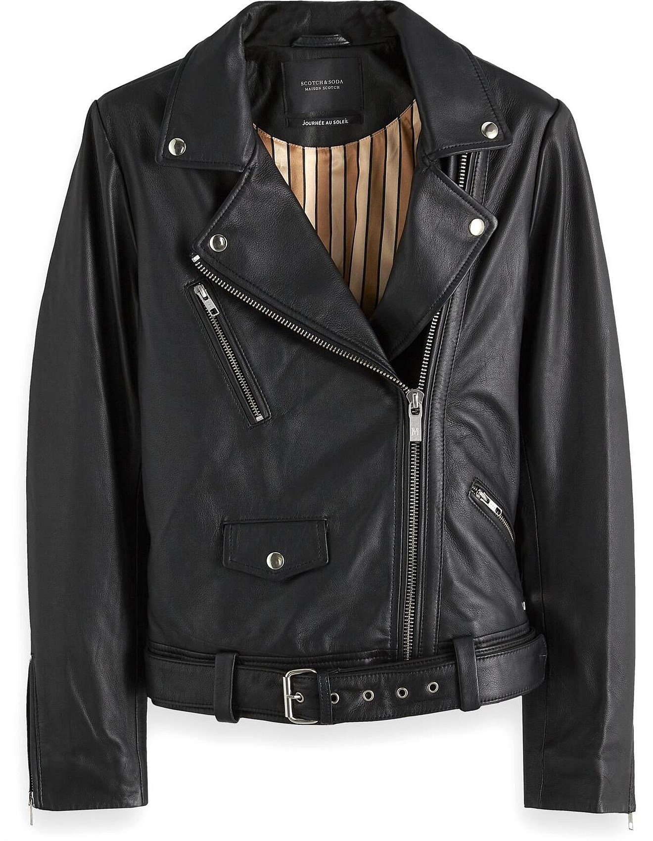 maison scotch biker jacket