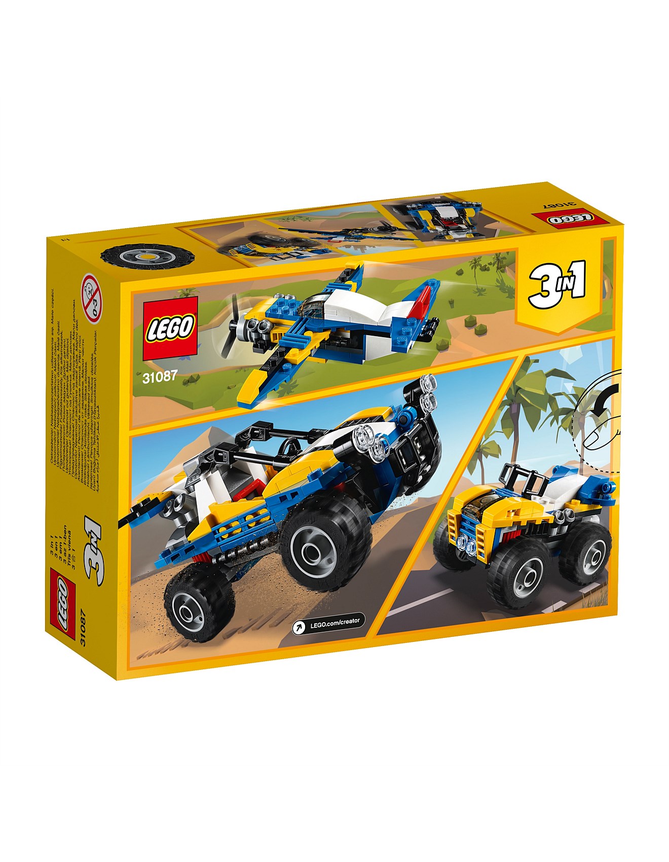Lego 31087 Creator Dune Buggy David Jones