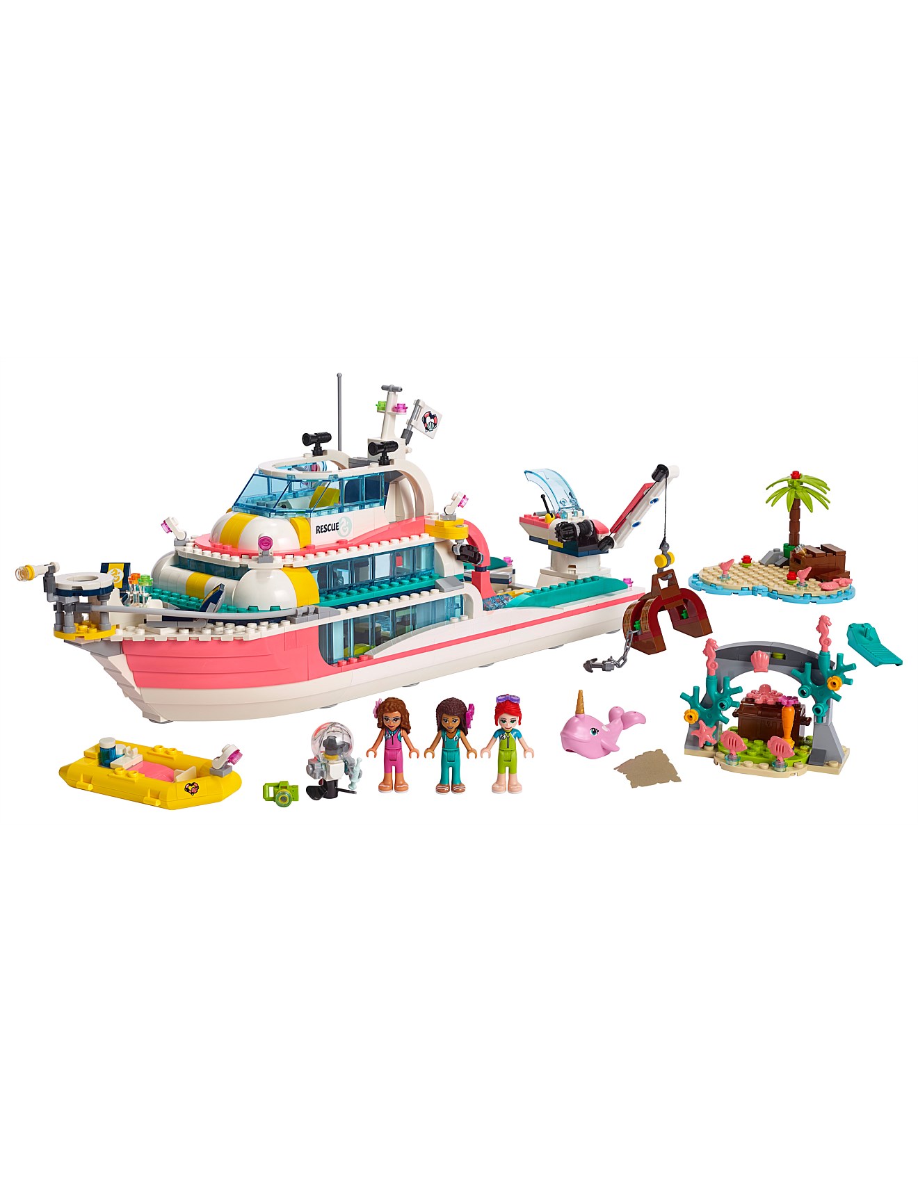 Lego 41381 Lego Friends Mission Boat Friends Rescue Mission Boat - Main Image