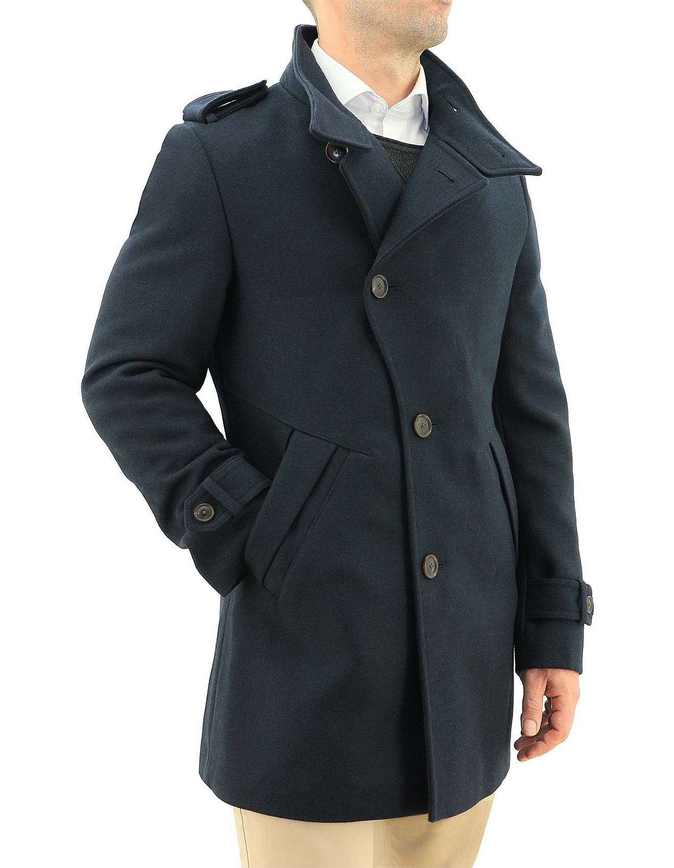 daniel hechter peacoat