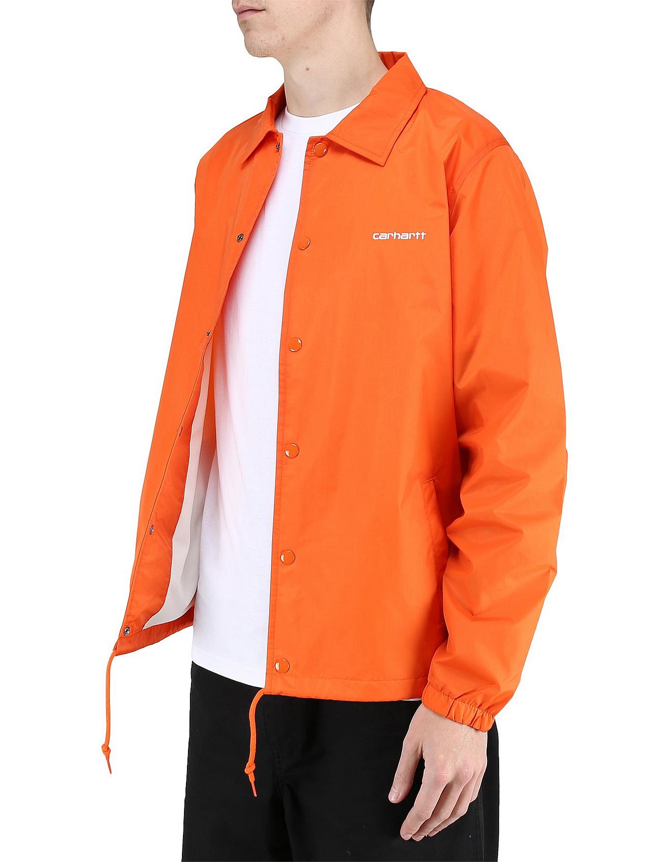 carhartt american script coach jacket