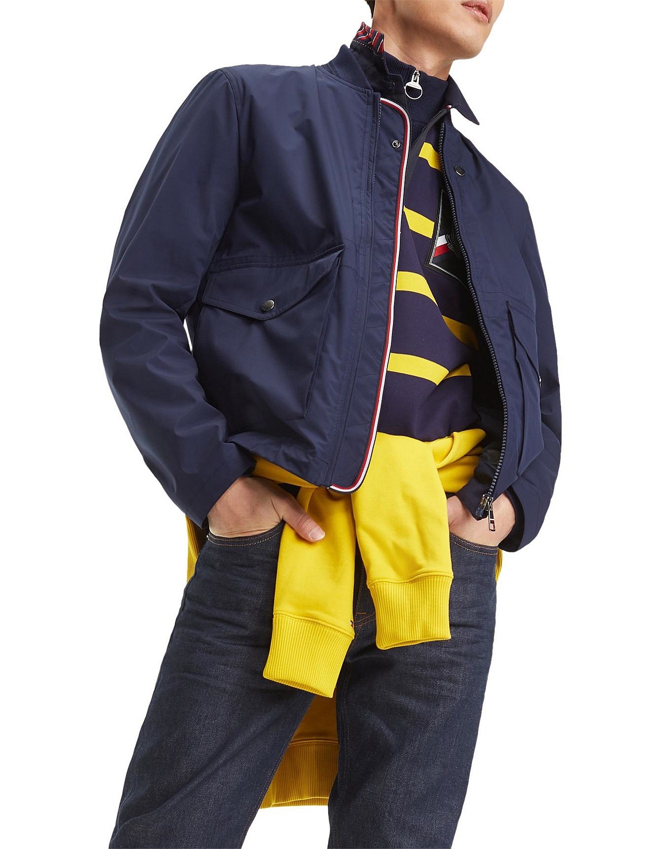 Tommy Hilfiger Rugby Striped Regular Polo David Jones