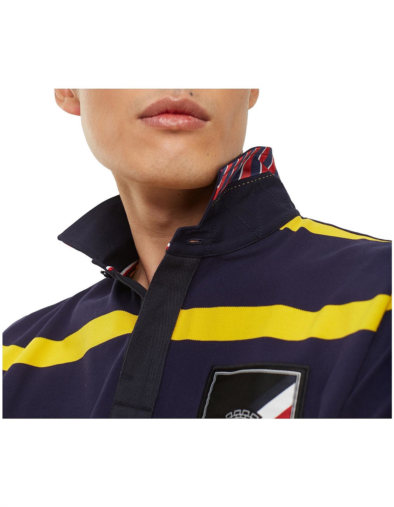Tommy Hilfiger Rugby Striped Regular Polo David Jones