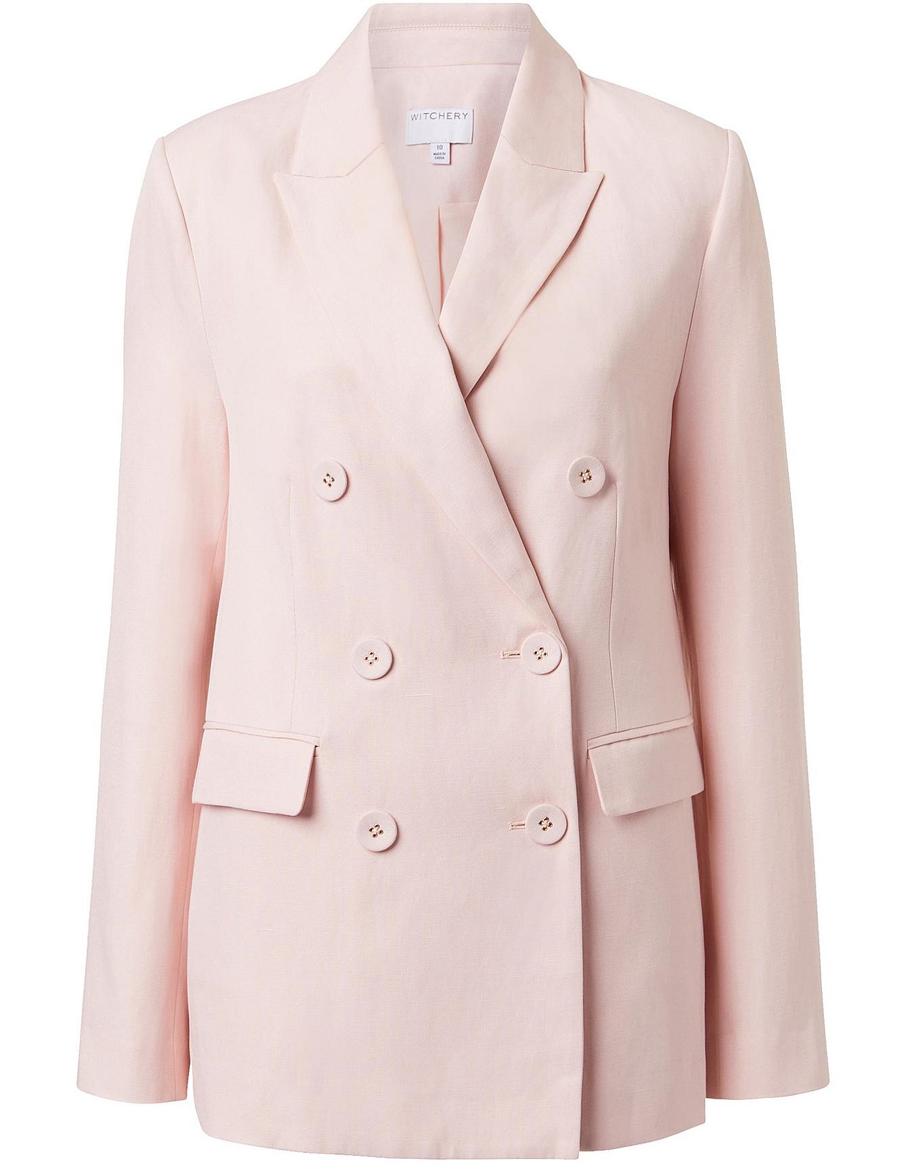 witchery pink blazer
