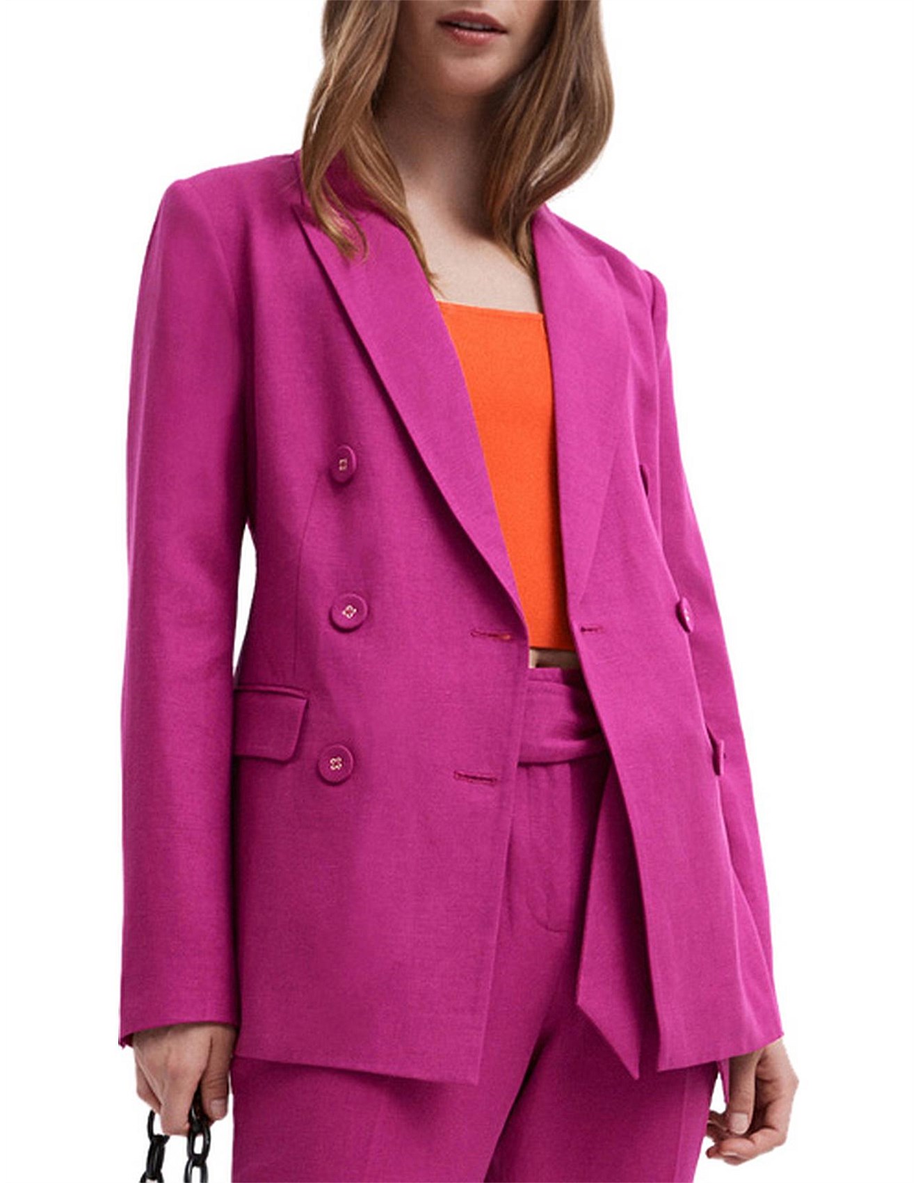 Witchery pink blazer Clearance