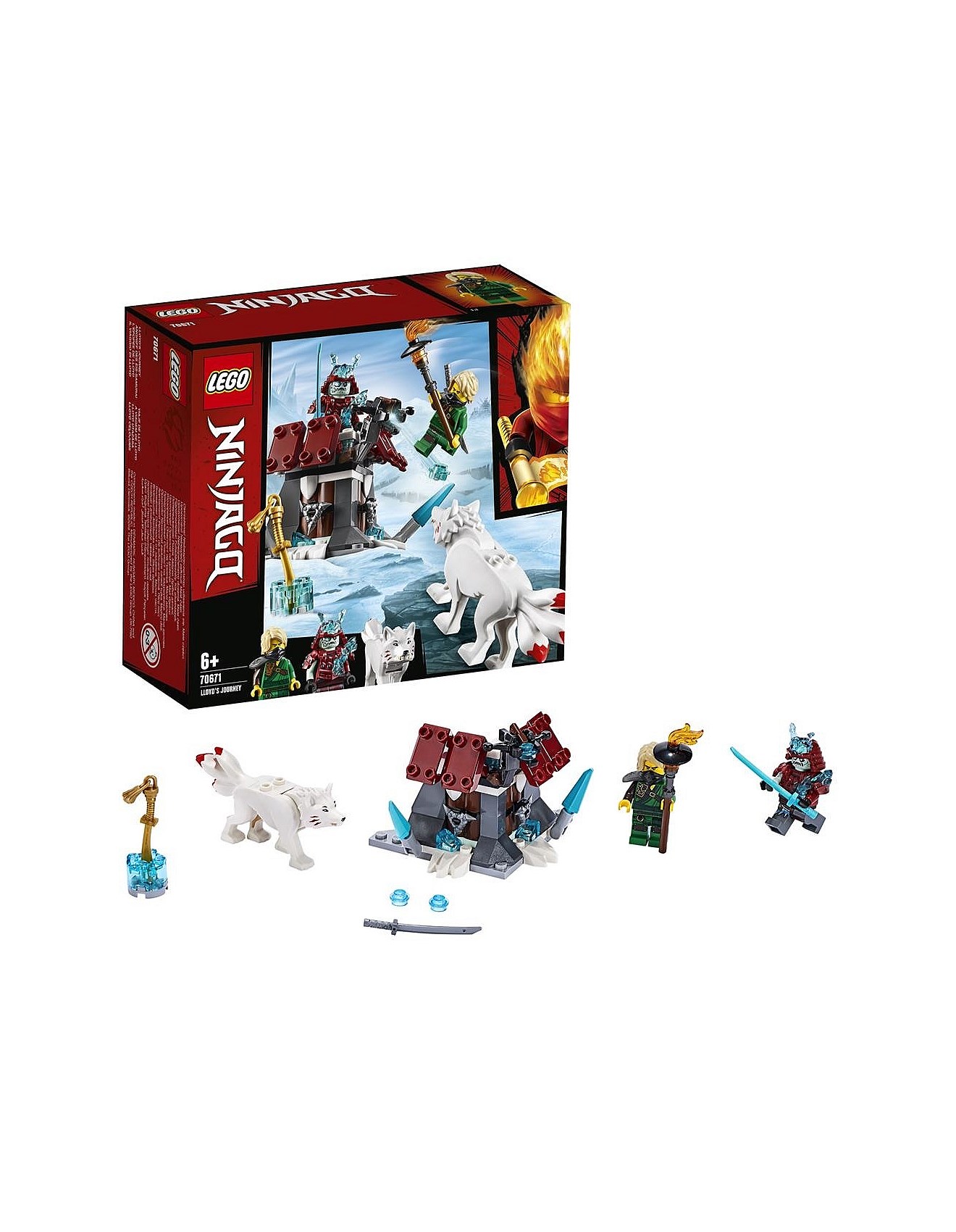 Lego Lego Ninjago Lloyd's Journey 70671 David Jones