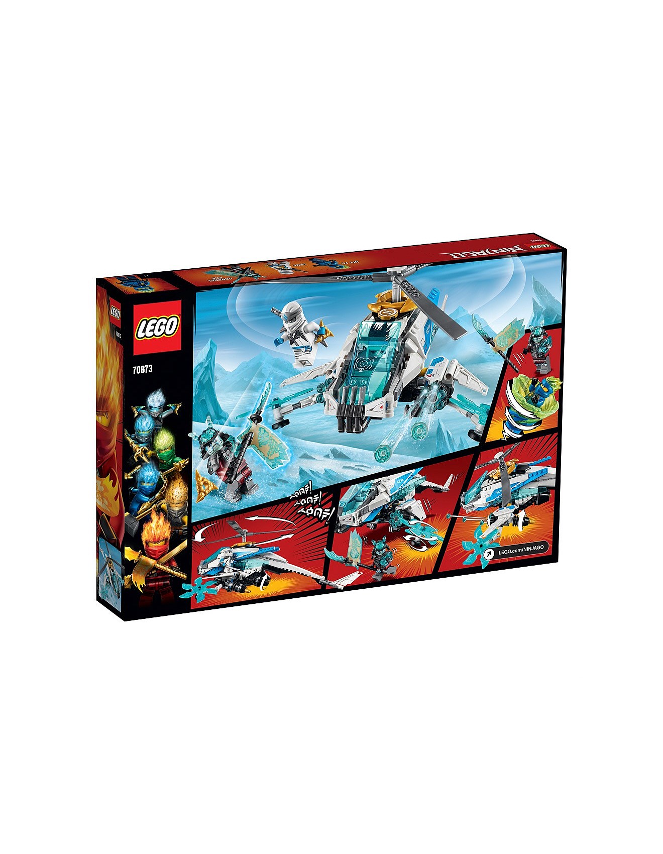 Ninjago Season 11 Ninjago Shuricopter 70673 HOT Ninjago Season