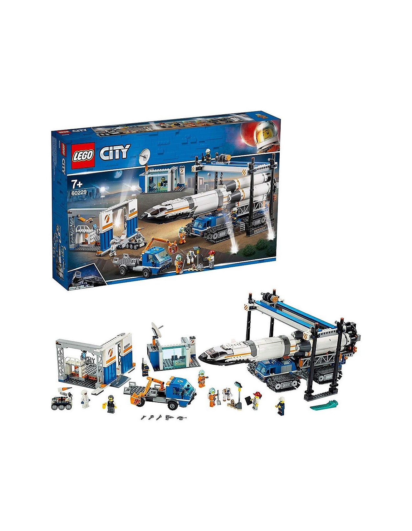 Lego 60229 City Rocket Assembly Transport David Jones