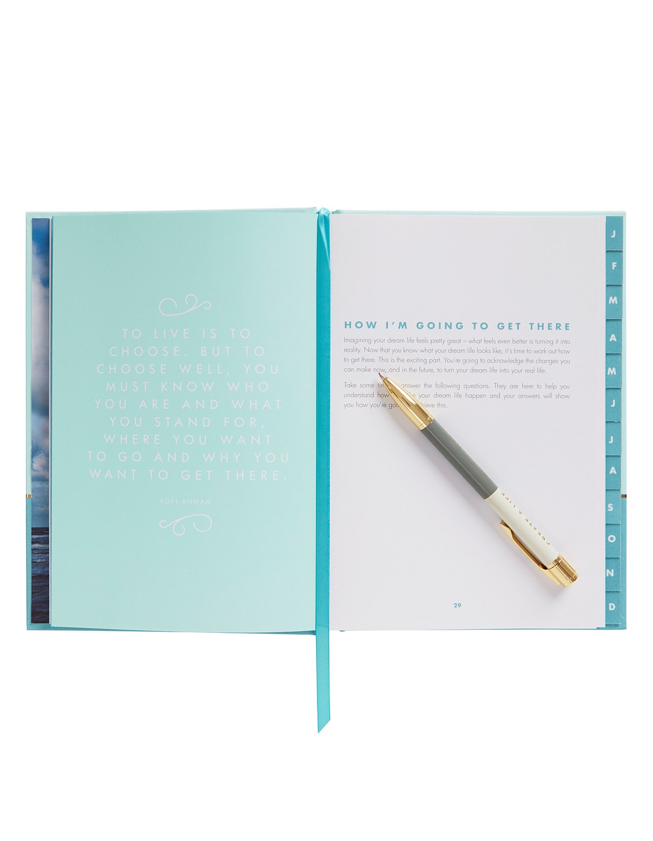 Kikki.k Goals Journal Inspiration David Jones