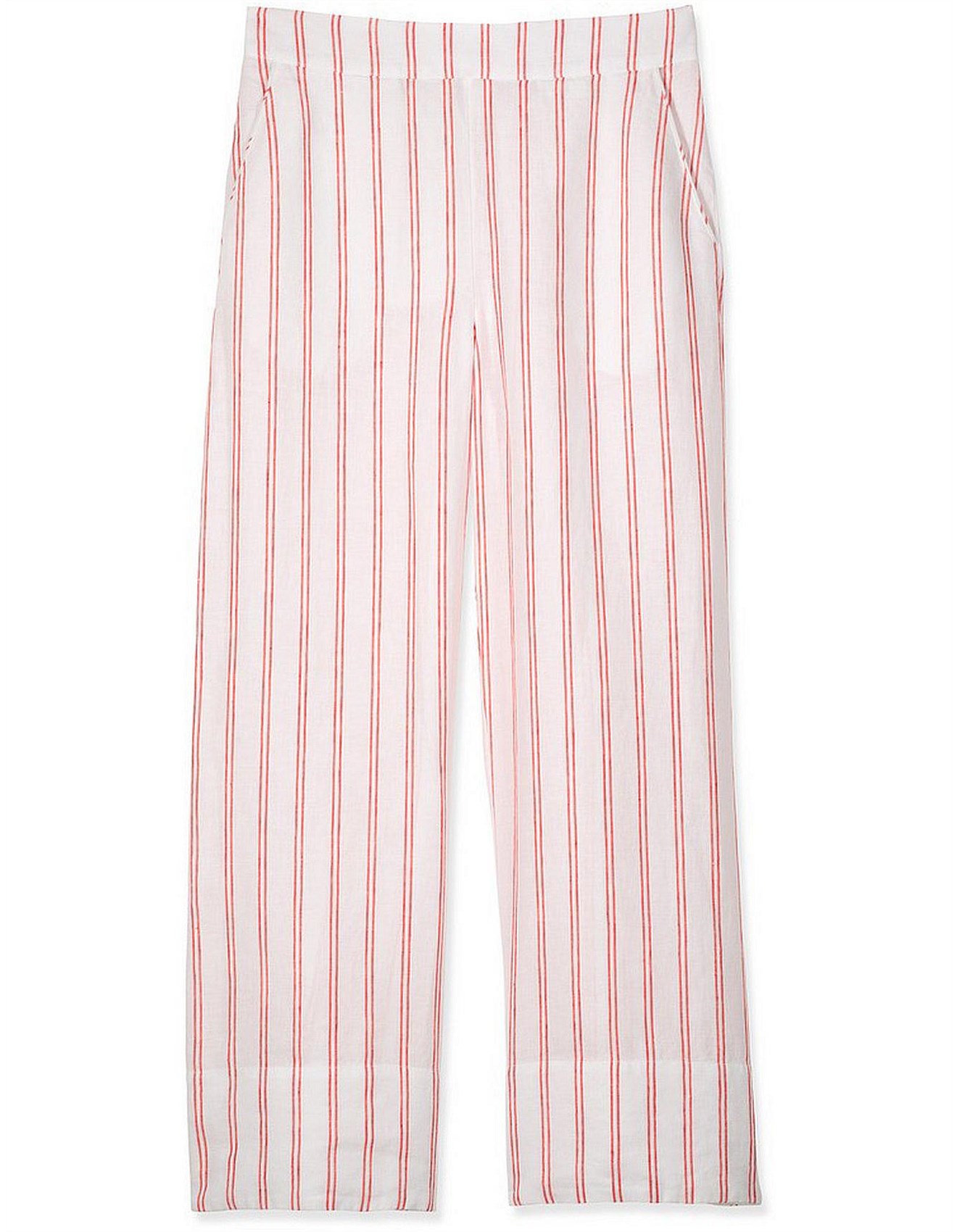 Country Road Linen Stripe Pyjama Pant David Jones