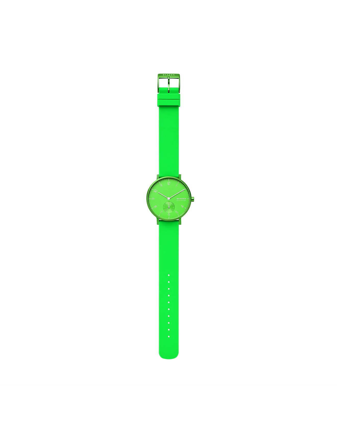 Skagen Aaren Kulor Neon Green Watch David Jones