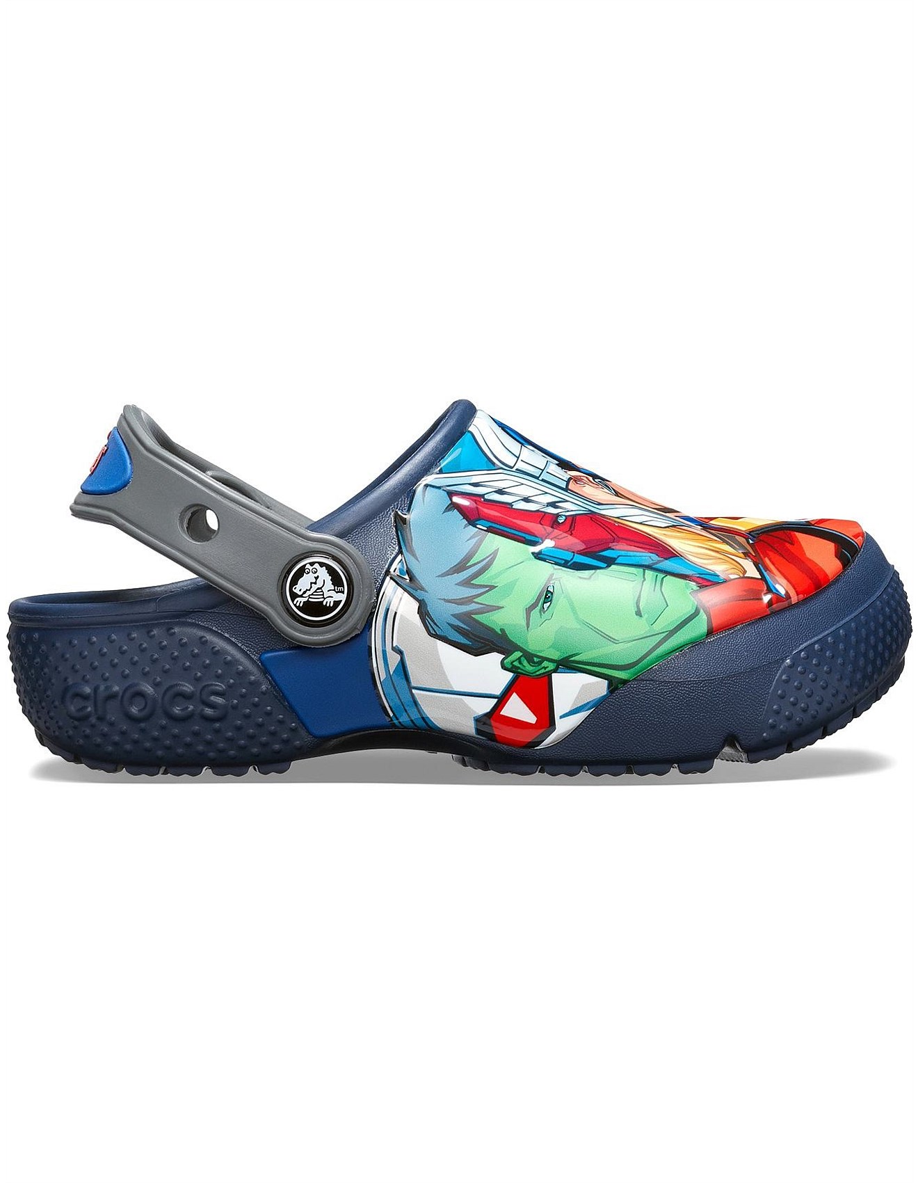 boys marvel crocs