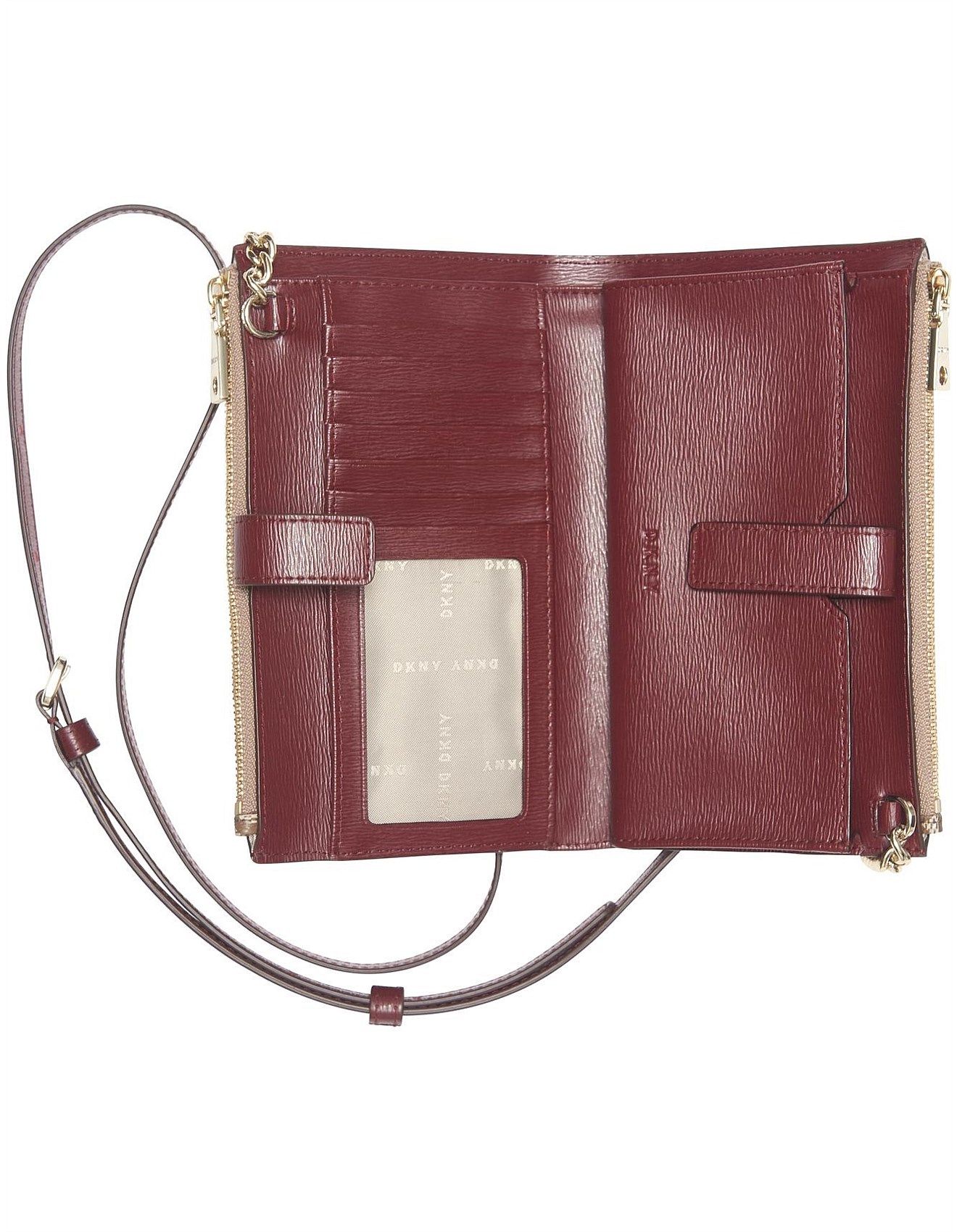 Dkny Bryantdouble Zip Cbody Walletlogo David Jones