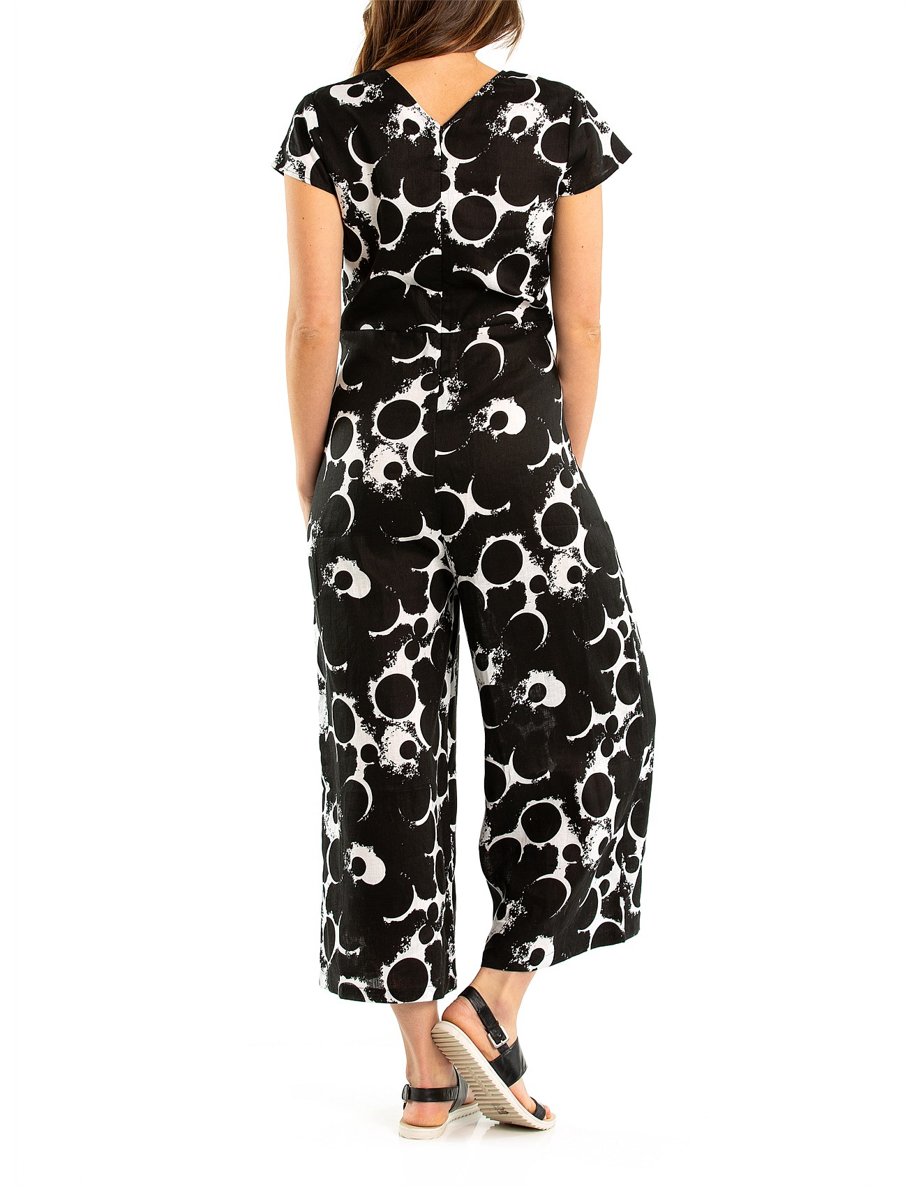 Yarra Trail Orbit Print Jumpsuit David Jones