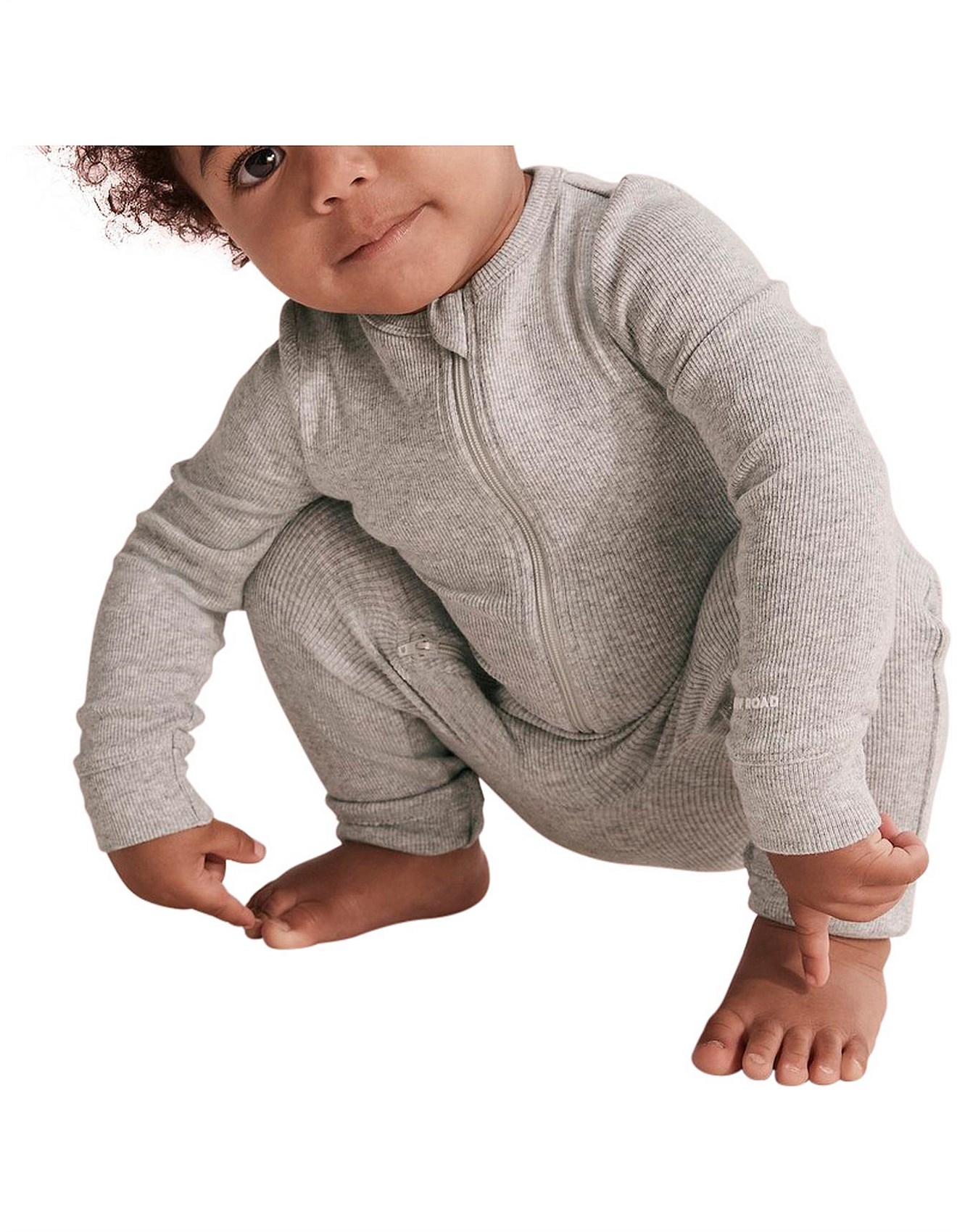 Country Road Unisex Organically Grown Cotton Rib Jumpsuit David Jones