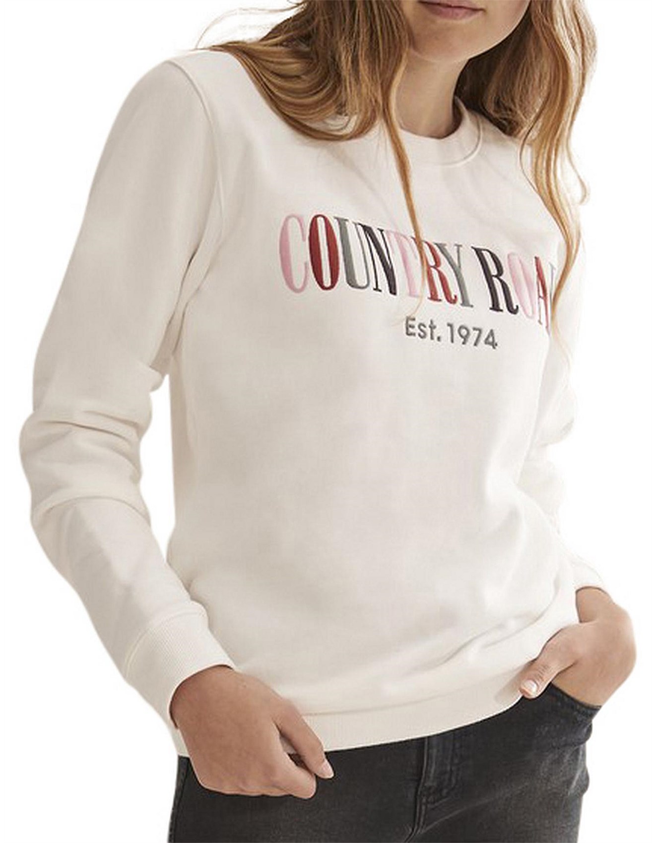 Crew Neck Country Road Heritage Sweater Women's Country Road