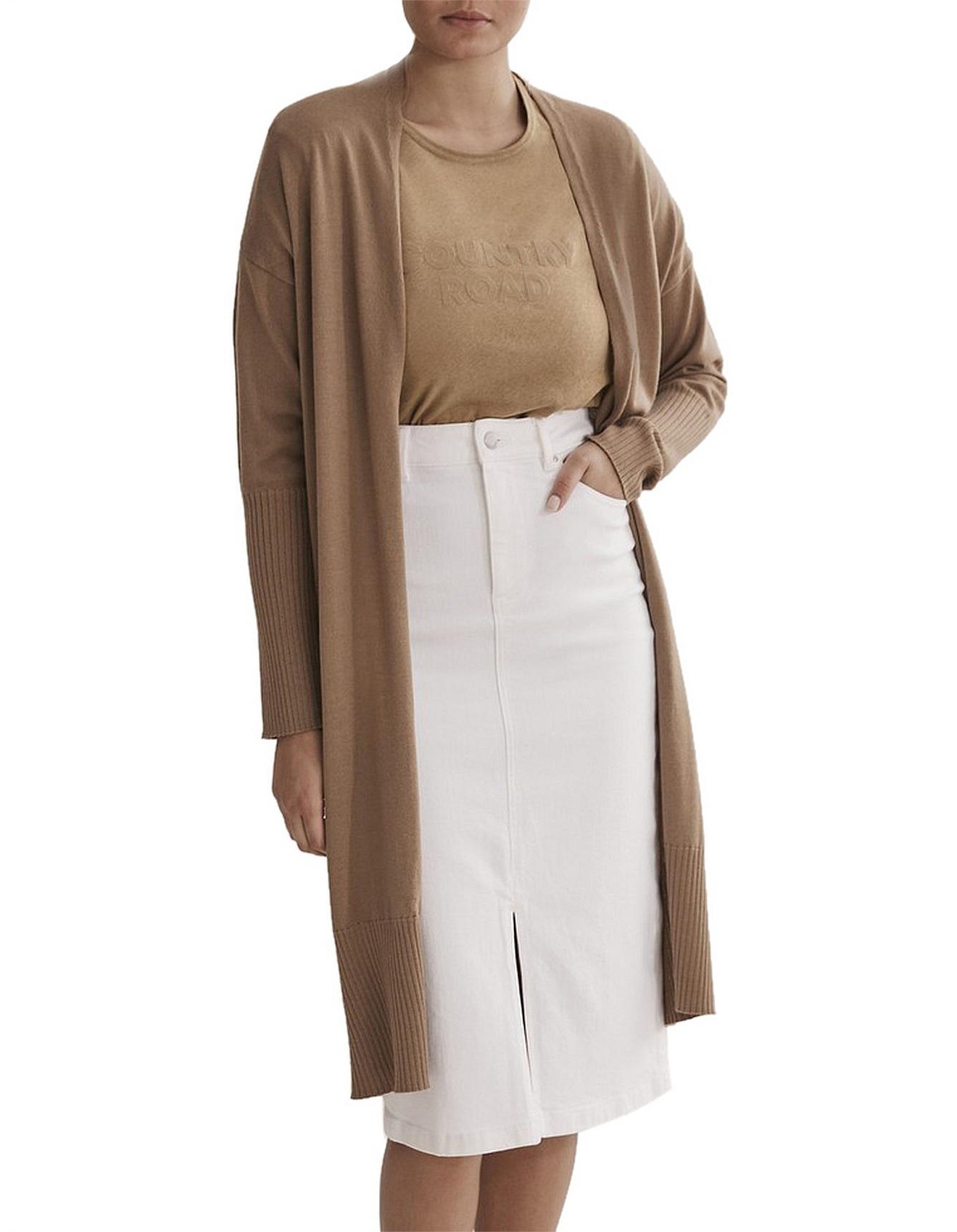 Country Road Verified Australian Merino Wool Cardigan David Jones