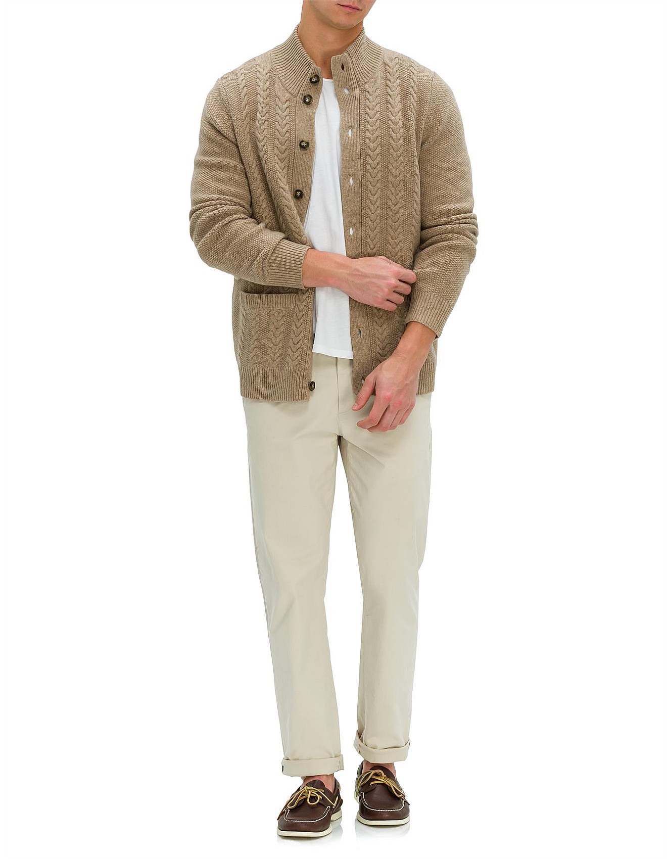 David Jones Cable Cardigan David Jones