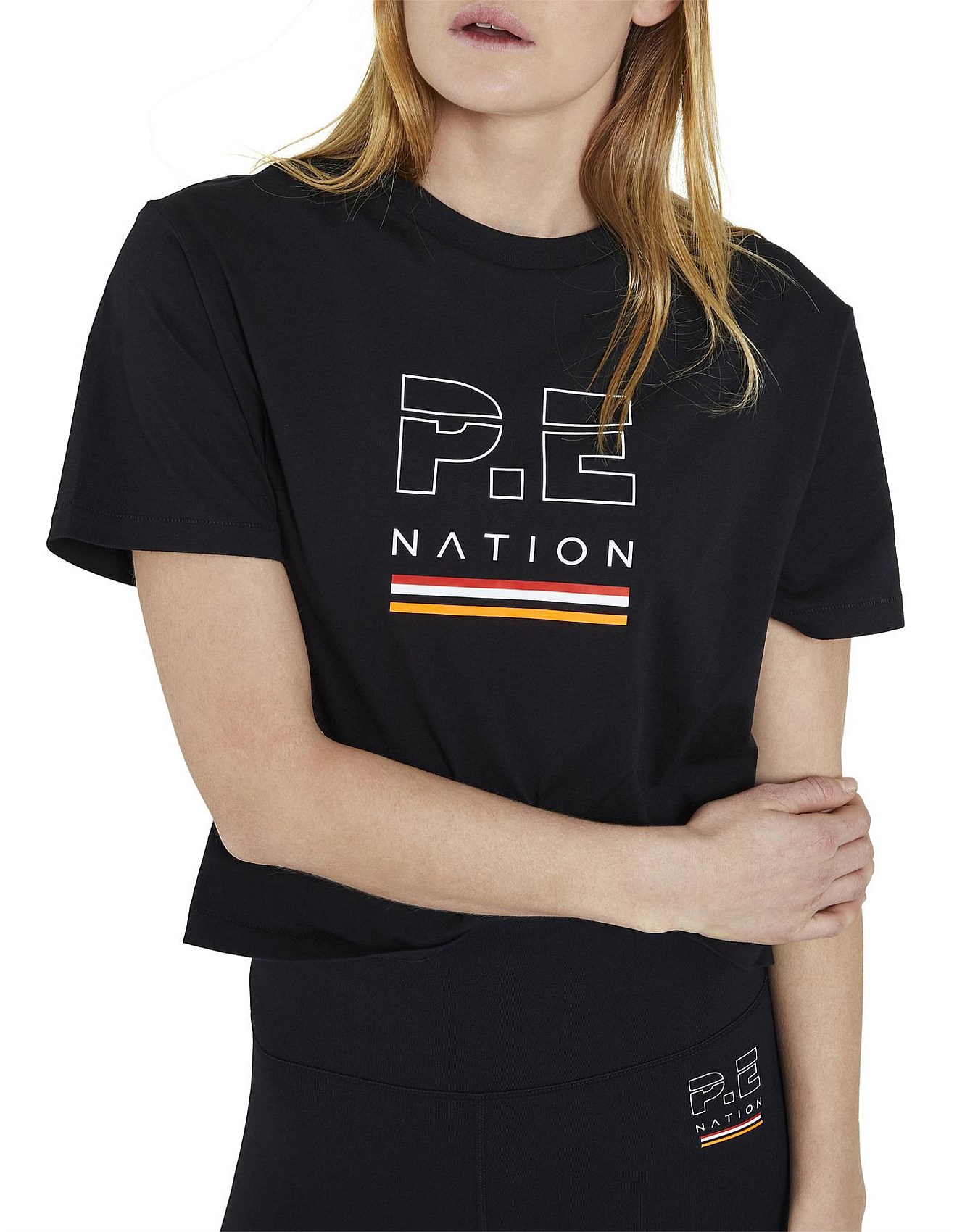 pe nation cropped tee