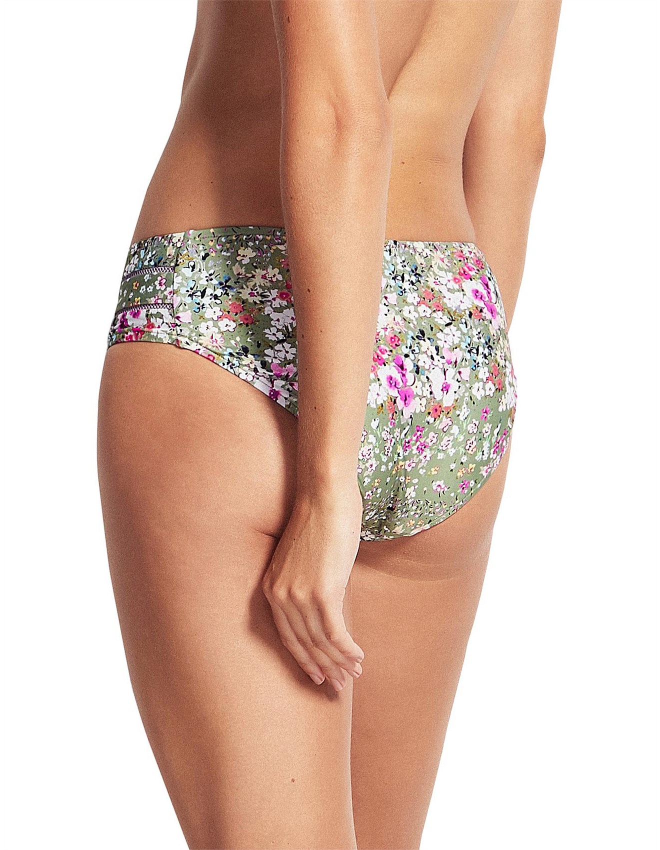 Women's OnePiece Swimwear David Jones Botanic Garden Mid Wide Side